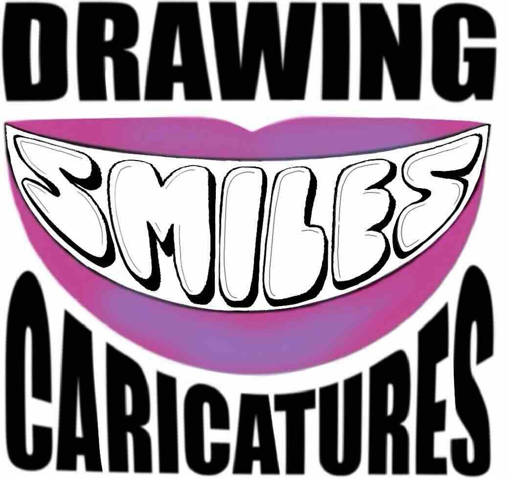 DRAWING SMILES Caricatures logo Minnesota caricature artists for hire Minneapolis Twin Cities, MN