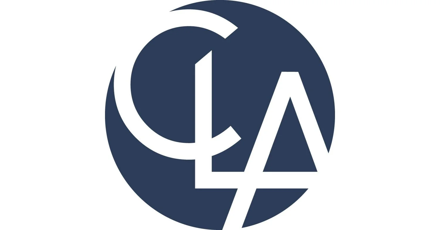 CLA (CliftonLarsonAllen) logo - satisfied client of DRAWING SMILES Caricatures