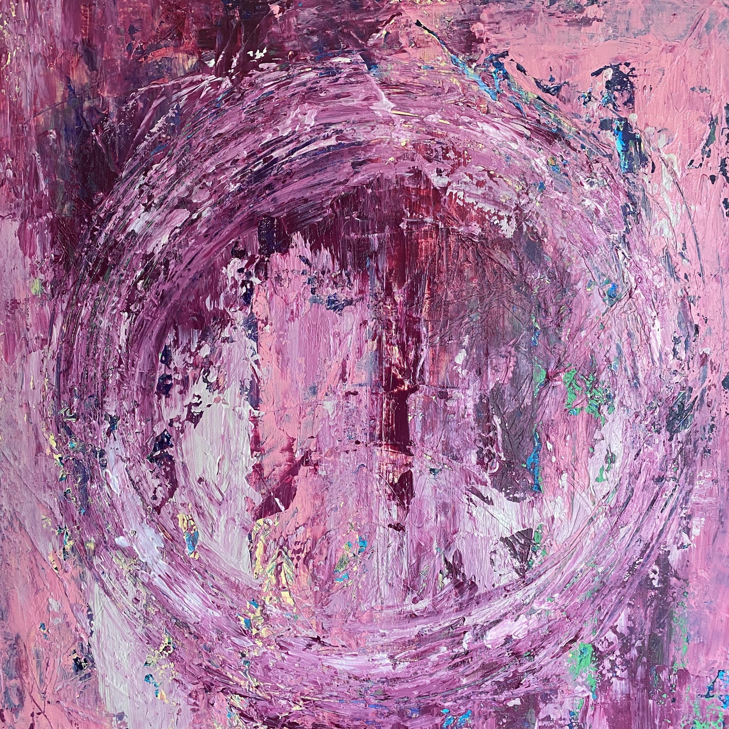 Support is the intention of this portal painting series.