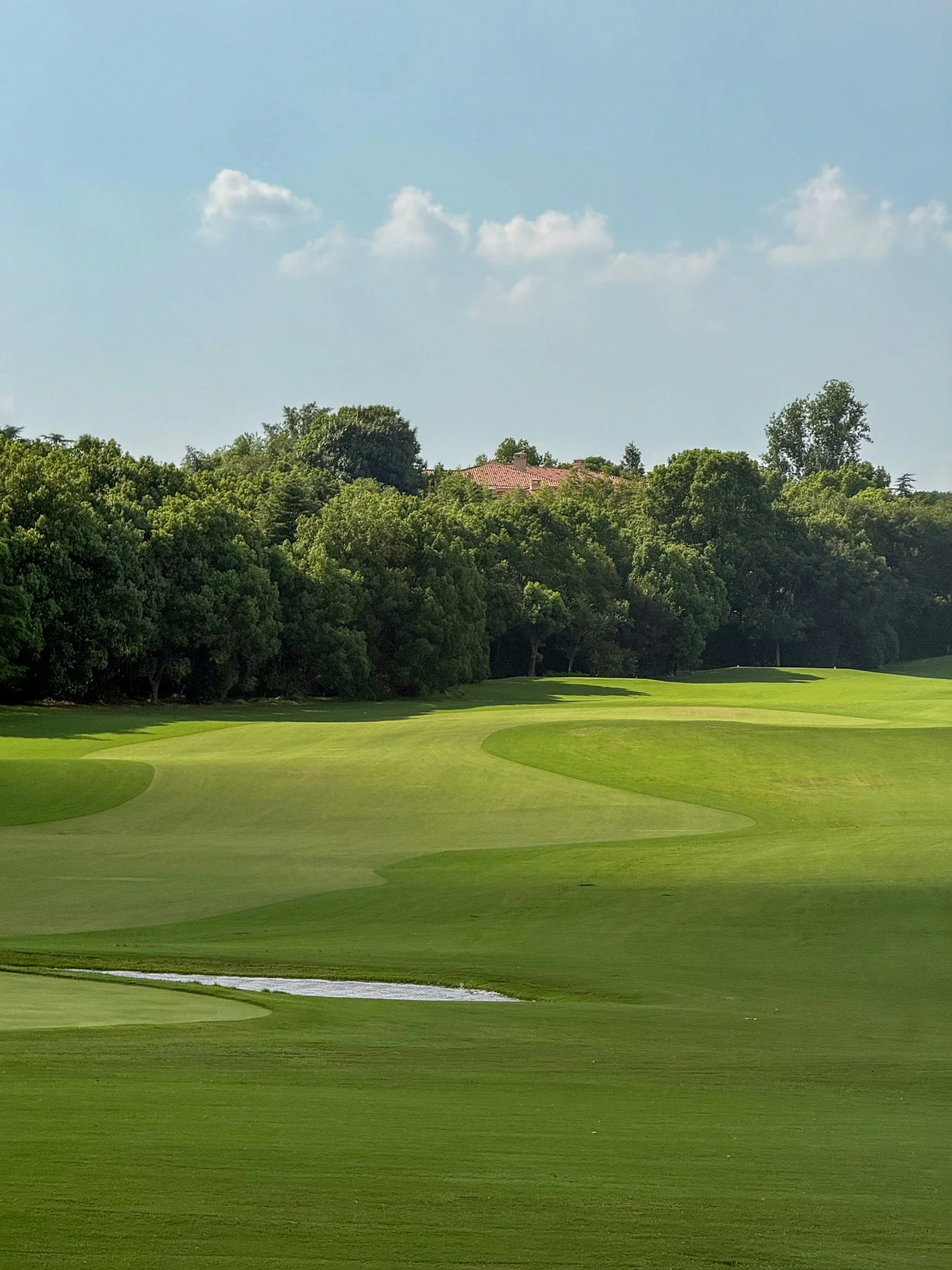 Golf course fairway in Elton Hills, Rochester MN
