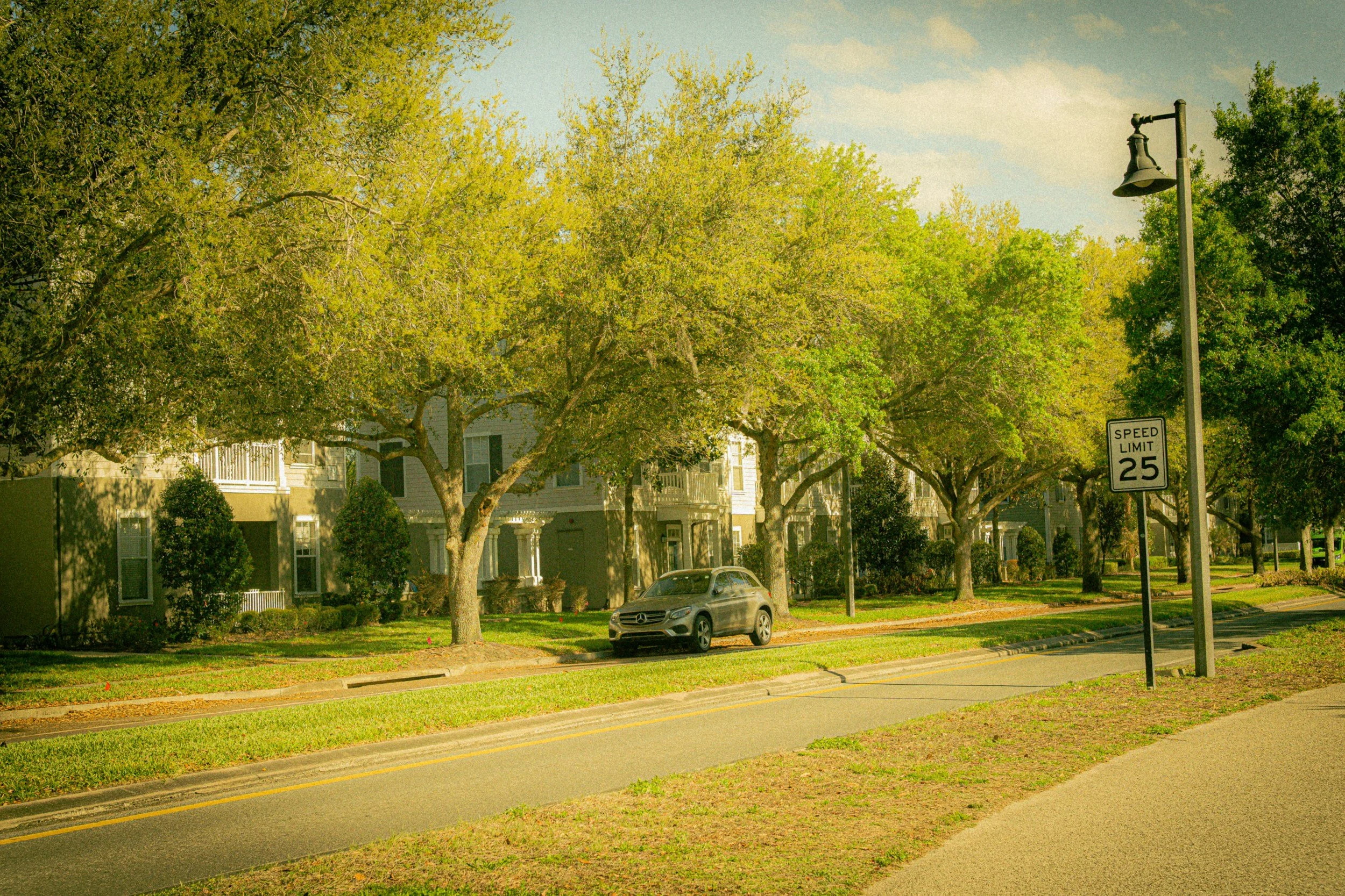 Tree-lined street in Foxcroft, Rochester MN