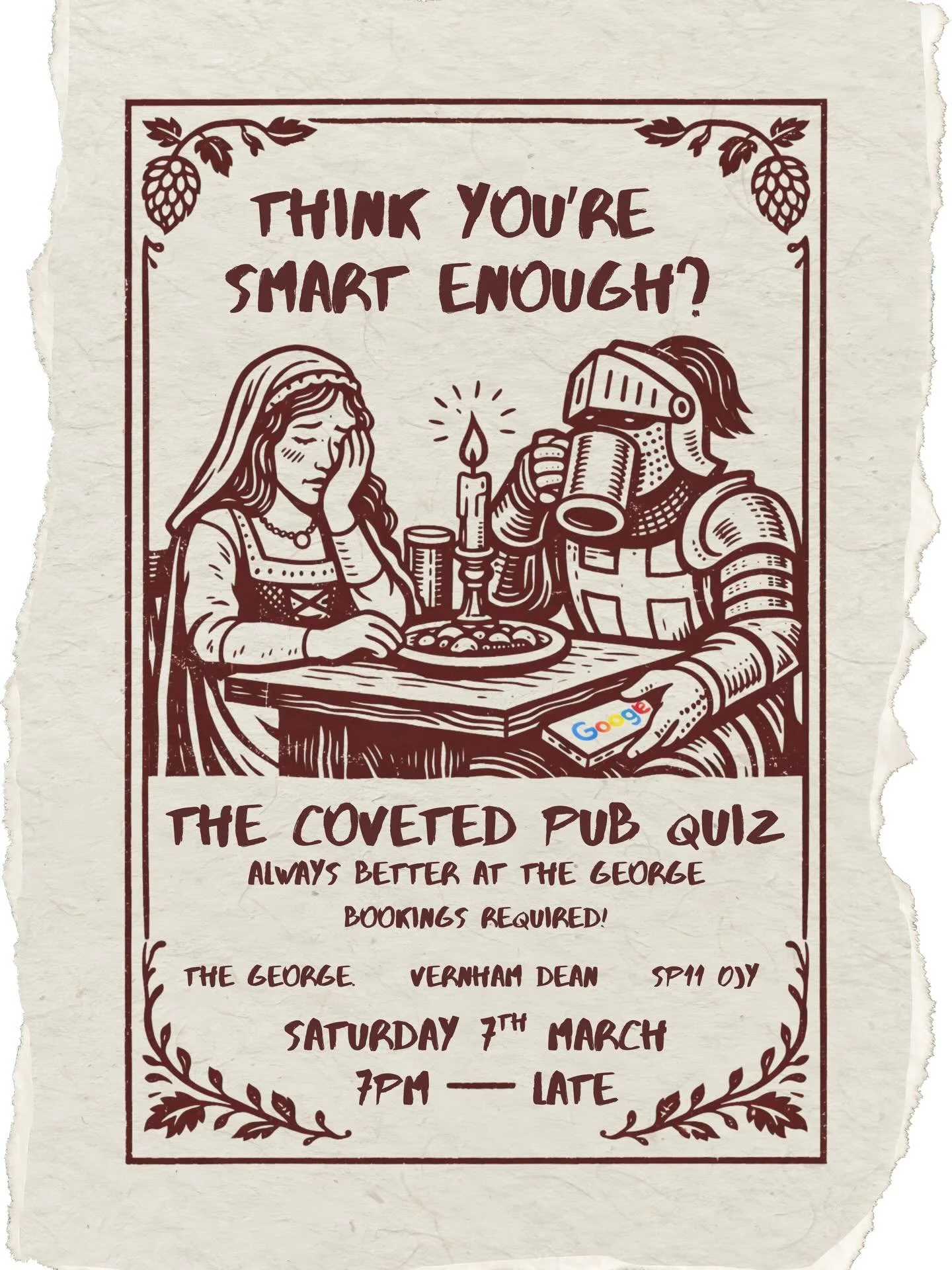 We are SO back baby.

The quiz that sold out in under a week. The one where everyone suddenly becomes an expert in geography, 90s pop lyrics and very confident guessing.

If you missed it last time&hellip; this is your redemption arc ⚔️

Tables will 