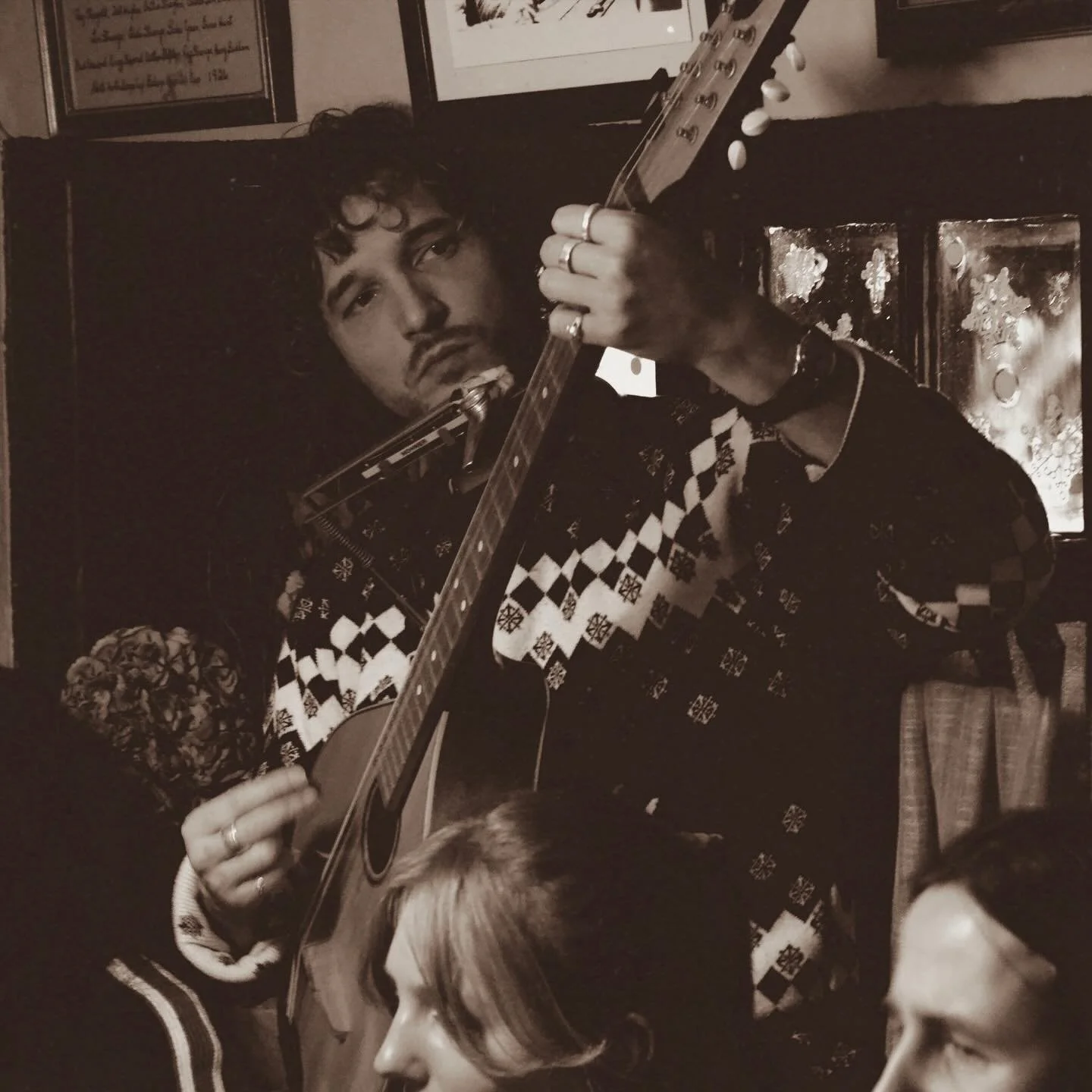 So many local artists have followed us this week which makes us so happy! Hi everyone! 

This isn&rsquo;t a gig 
It&rsquo;s a gathering 🥰

Here are a few film snaps from our last Folk Club. Why is it folk club always looks so good on film? Talented 