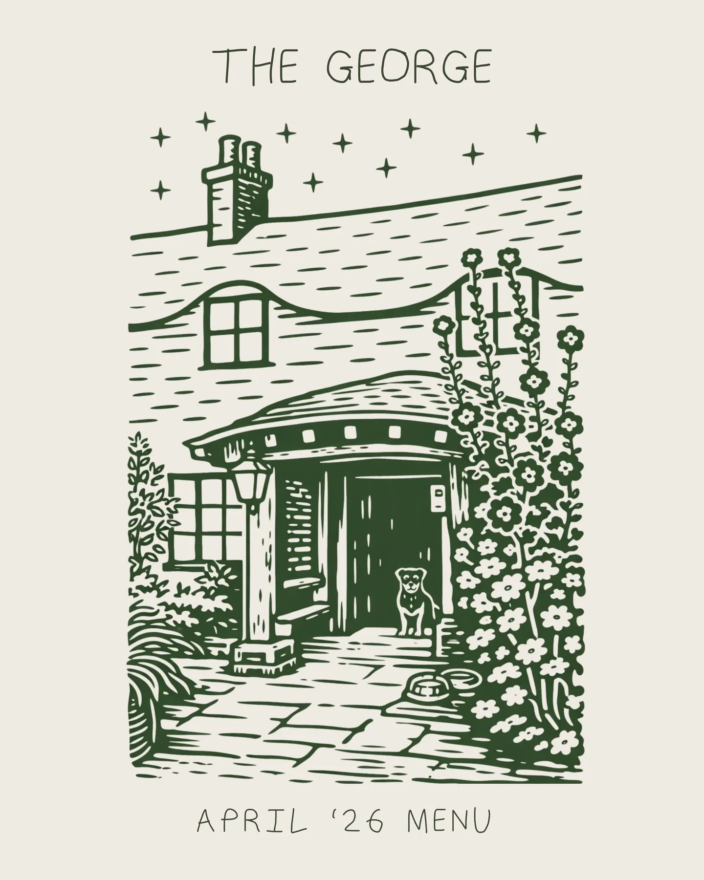 Some new dishes, some enduring favourites and a host of nibbles to enjoy with a pint this spring. Looking forward to seeing your lovely faces this Easter, let&rsquo;s all keep our fingers crossed for sun!