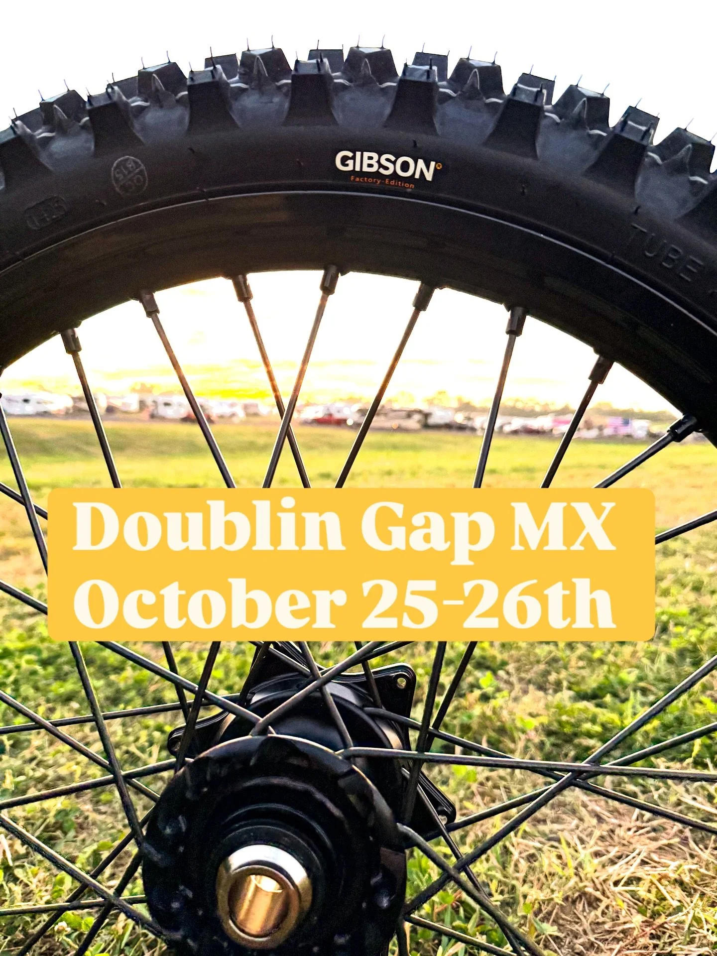 Upgrade your traction and #startwinning 
It&rsquo;s the end of the season here in the NorthEast which only means 2026 preparation has begun. 

Stop by the booth and check out the latest products this weekend at Doublin Gap MX! 

#moto #gibsontiretech