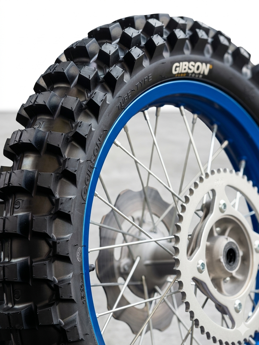 Factory Edition MX 4.1 Rear — Gibson Tyre Tech USA MX 5.2 Scoop Tire