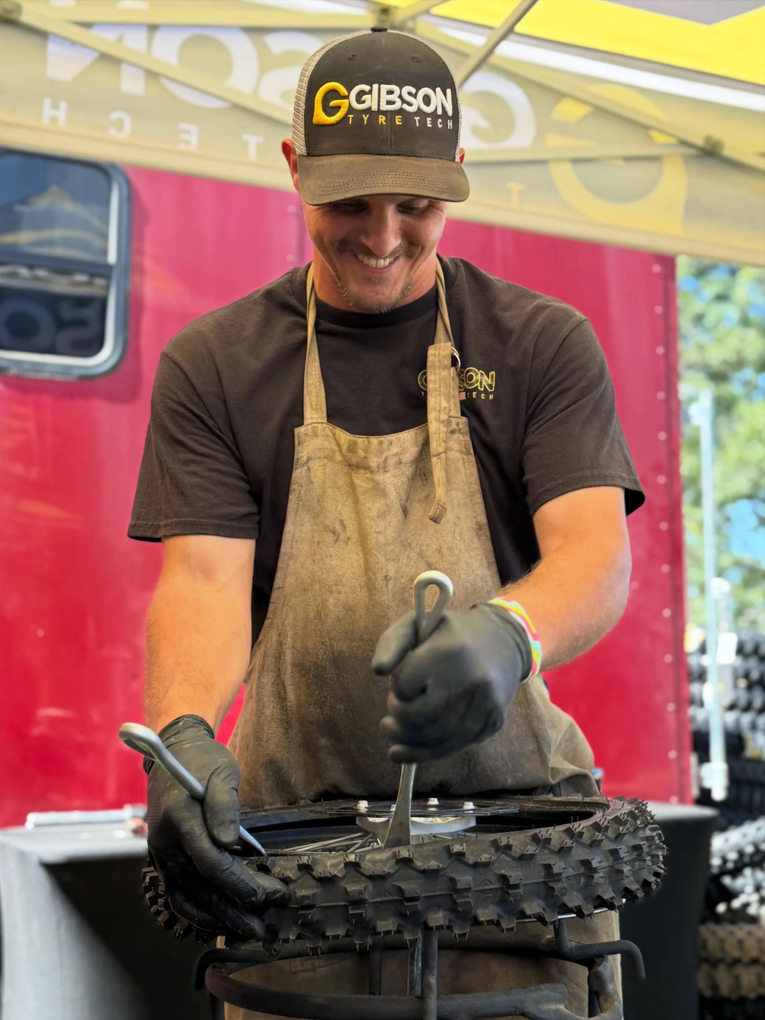 You&rsquo;ll have the same smile running the MX1.1 Front tire! 
Trust your front and increase your corner speed ! 

#startwinning #gibsontyretech #trust