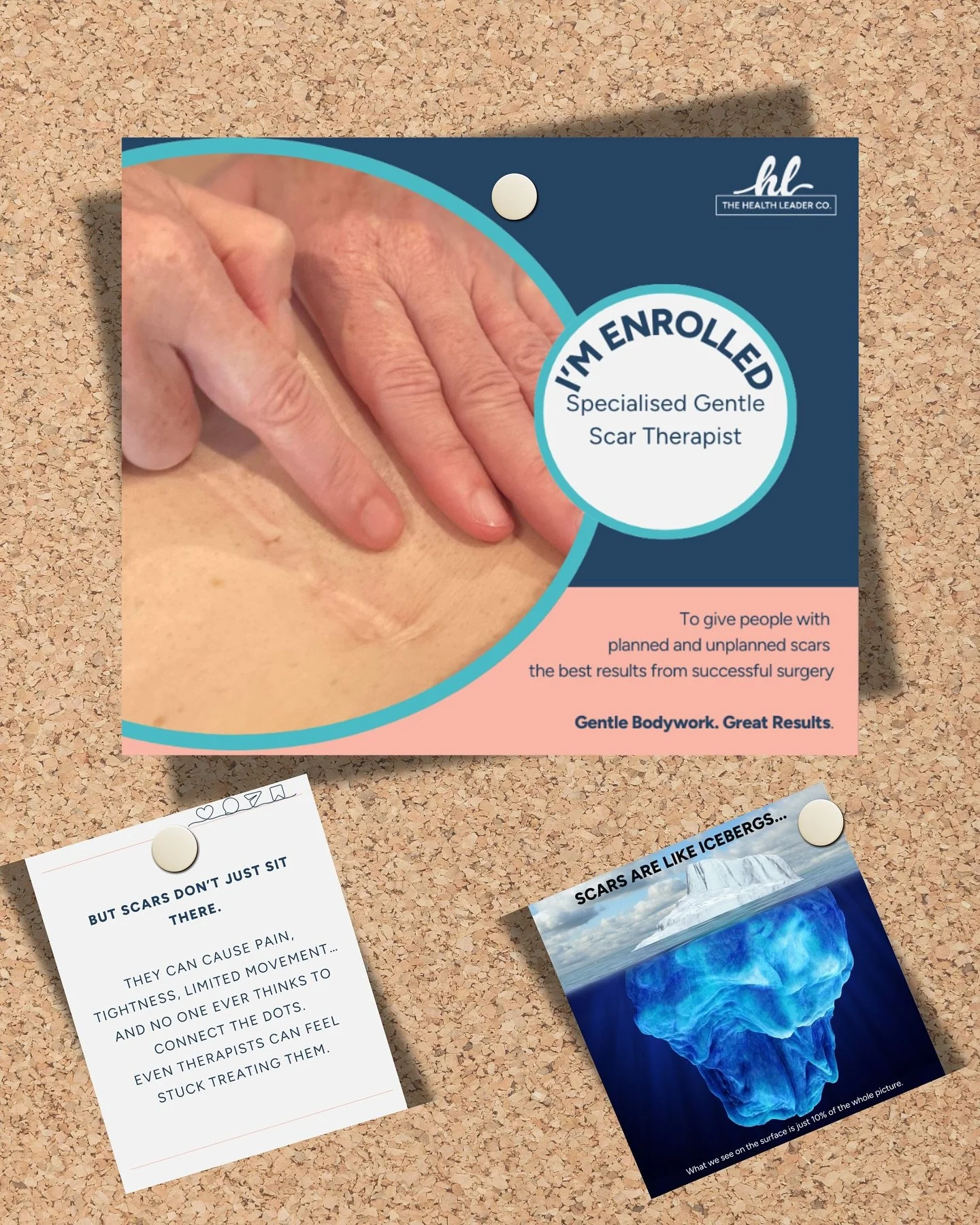 Last week I began an 8 week Gentle Scar Therapy program with @healthleaderco! I am so incredibly excited! 

One of my favorite things to talk about is fascia! It&rsquo;s right underneath the skin, coating every structure, creating an interconnected n