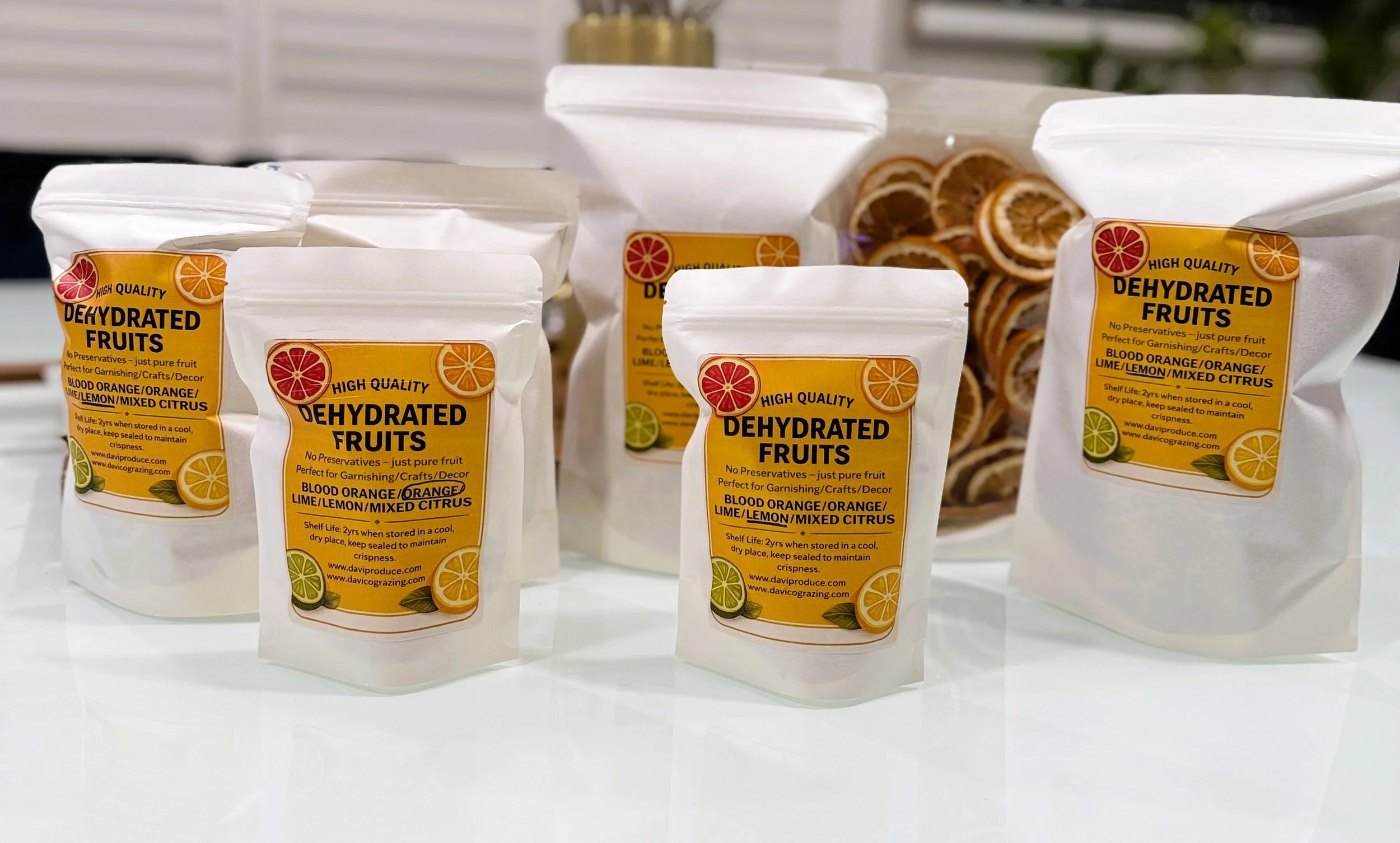 The Citrus Zest Collection (LEMON) - 8oz. 4oz. 2oz.