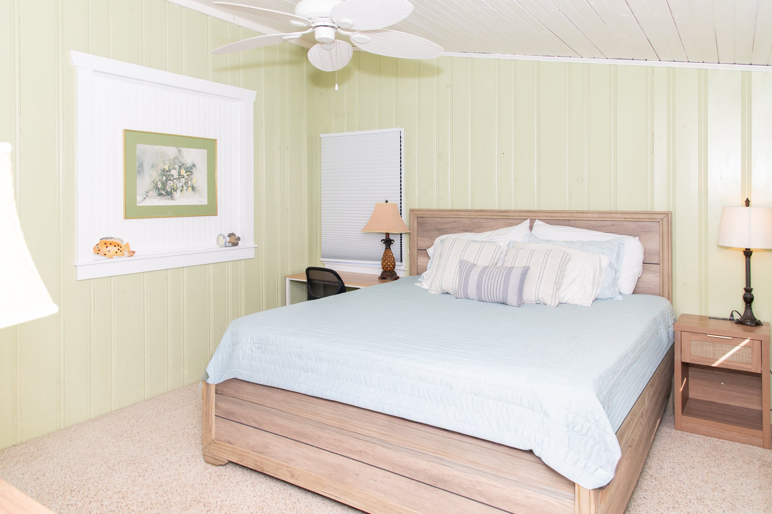 Upstairs Bedroom 4: King bed