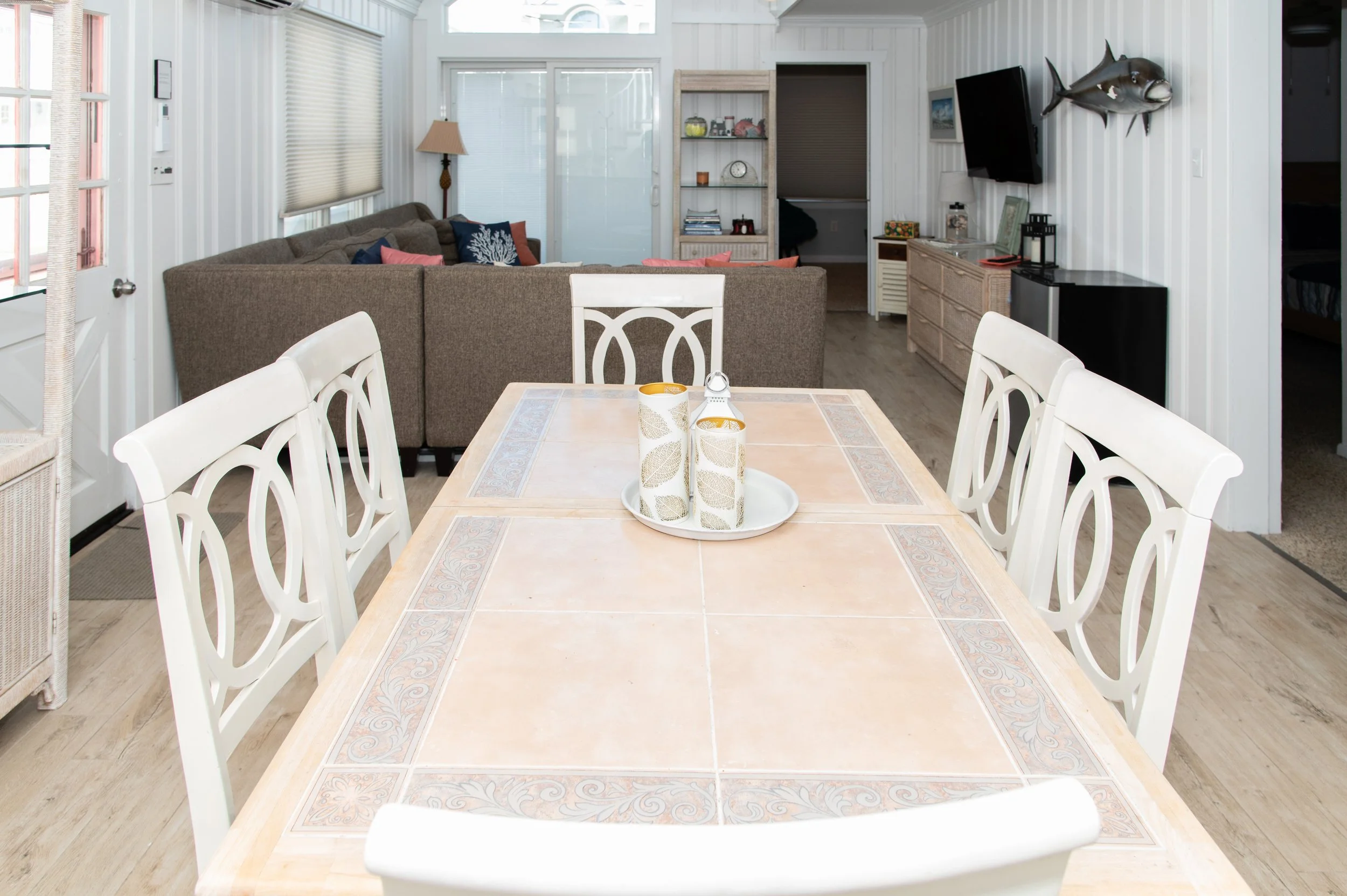 dining room & family room