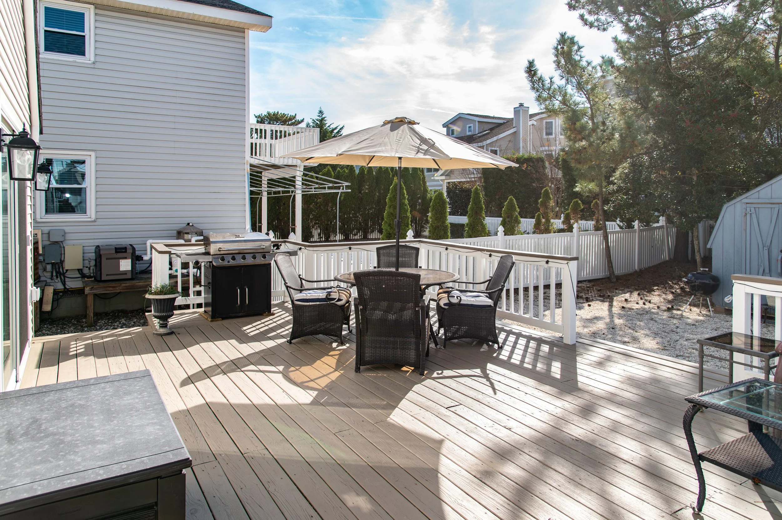  Plenty of space for cornhole or horseshoes!