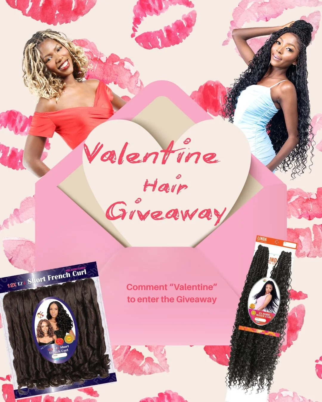 💖 Valentine&rsquo;s Giveaway Alert! 💖⁠
⁠
Fall in love with your curls this Valentine&rsquo;s Day 😍 We&rsquo;re giving you a chance to WIN TZ Curly Short! Soft, bouncy, and full of love &mdash; the perfect hair for your Valentine&rsquo;s vibe. ✨⁠
⁠