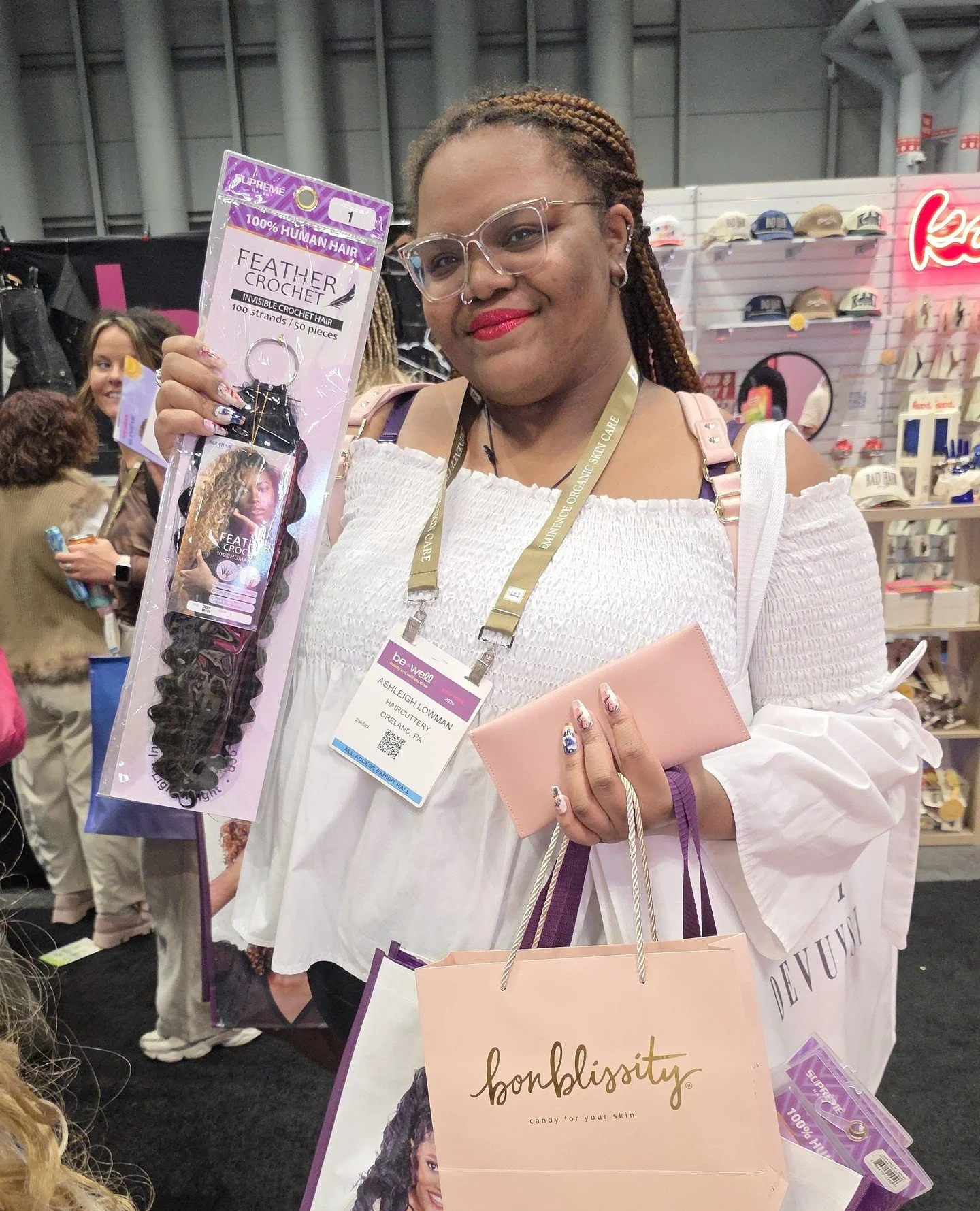 IBS 2026 was a SUCCESS 🔥⁠
⁠
We officially launched our Feather Crochet&mdash;and it completely SOLD OUT on site. ✨⁠
⁠
The response was unreal. From professionals to everyday clients, everyone experienced the difference: lightweight, natural, and eff