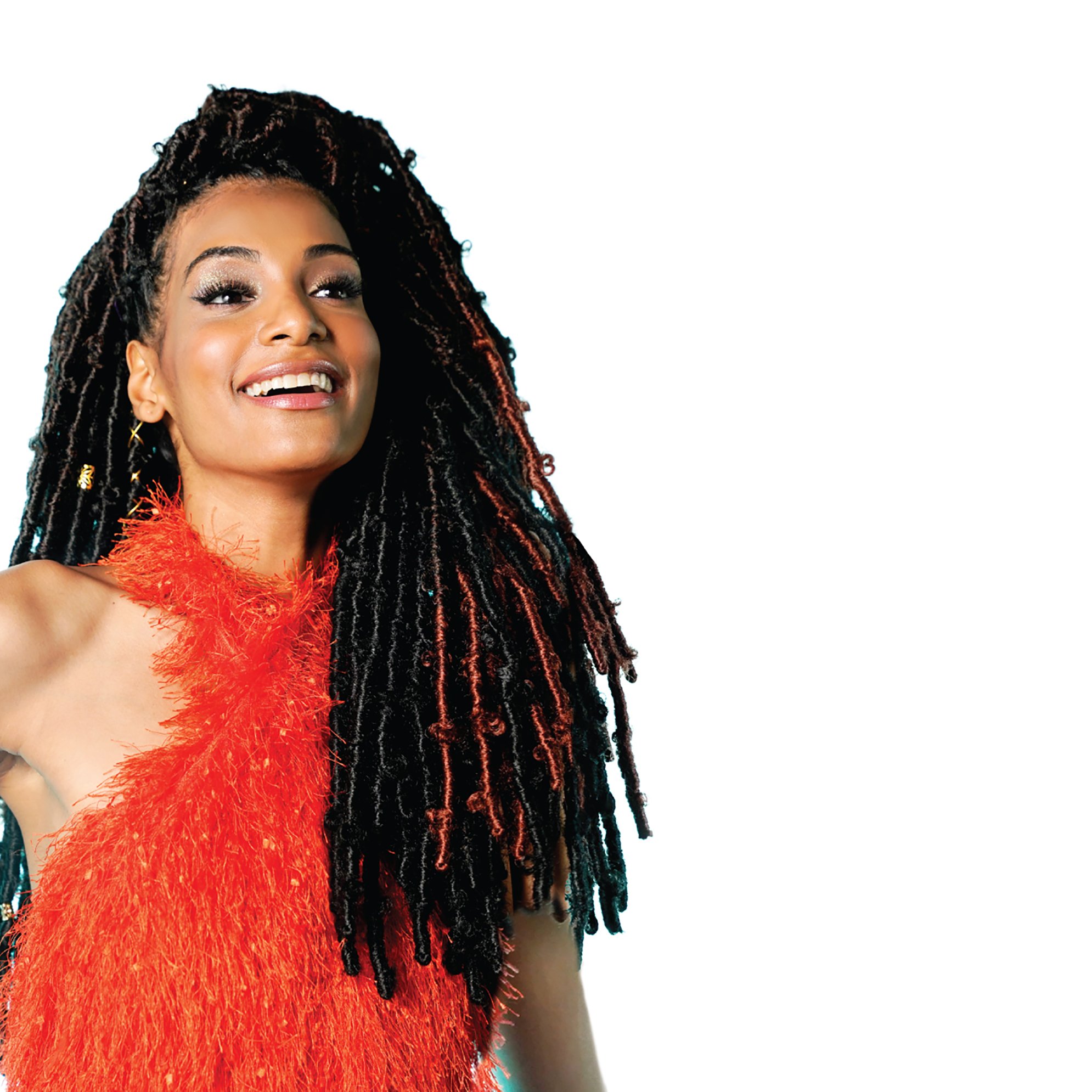 2X Boho Butterfly  Locs 18"