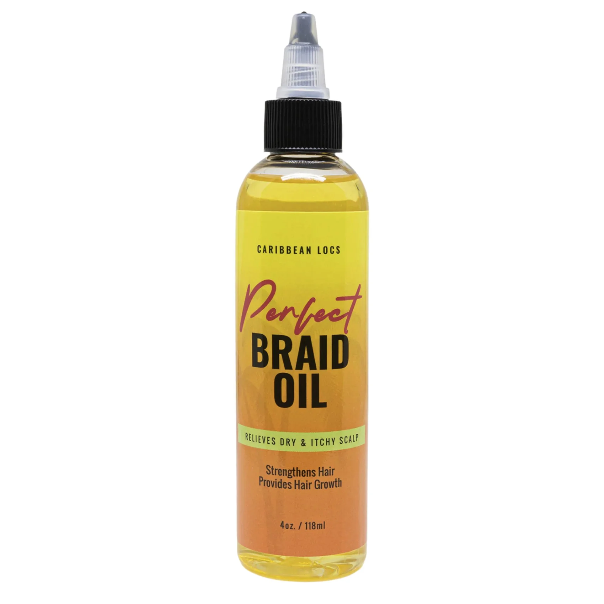 Caribbean Locs Perfect Braid Oil 4oz