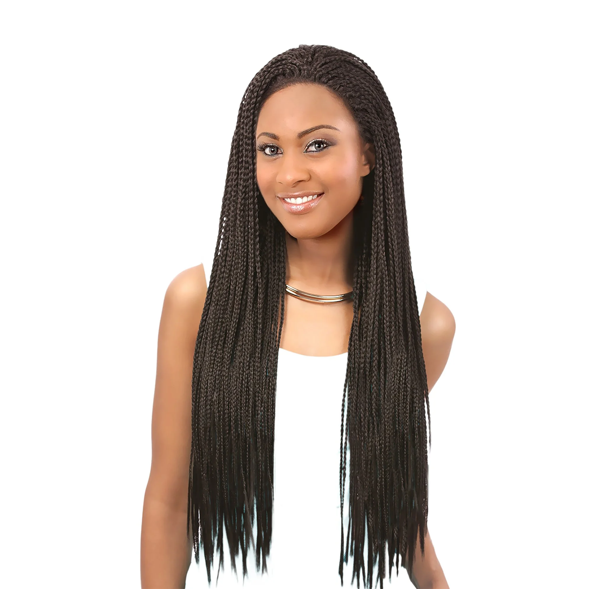 Braided Lace Wig - Senegal Box Braid