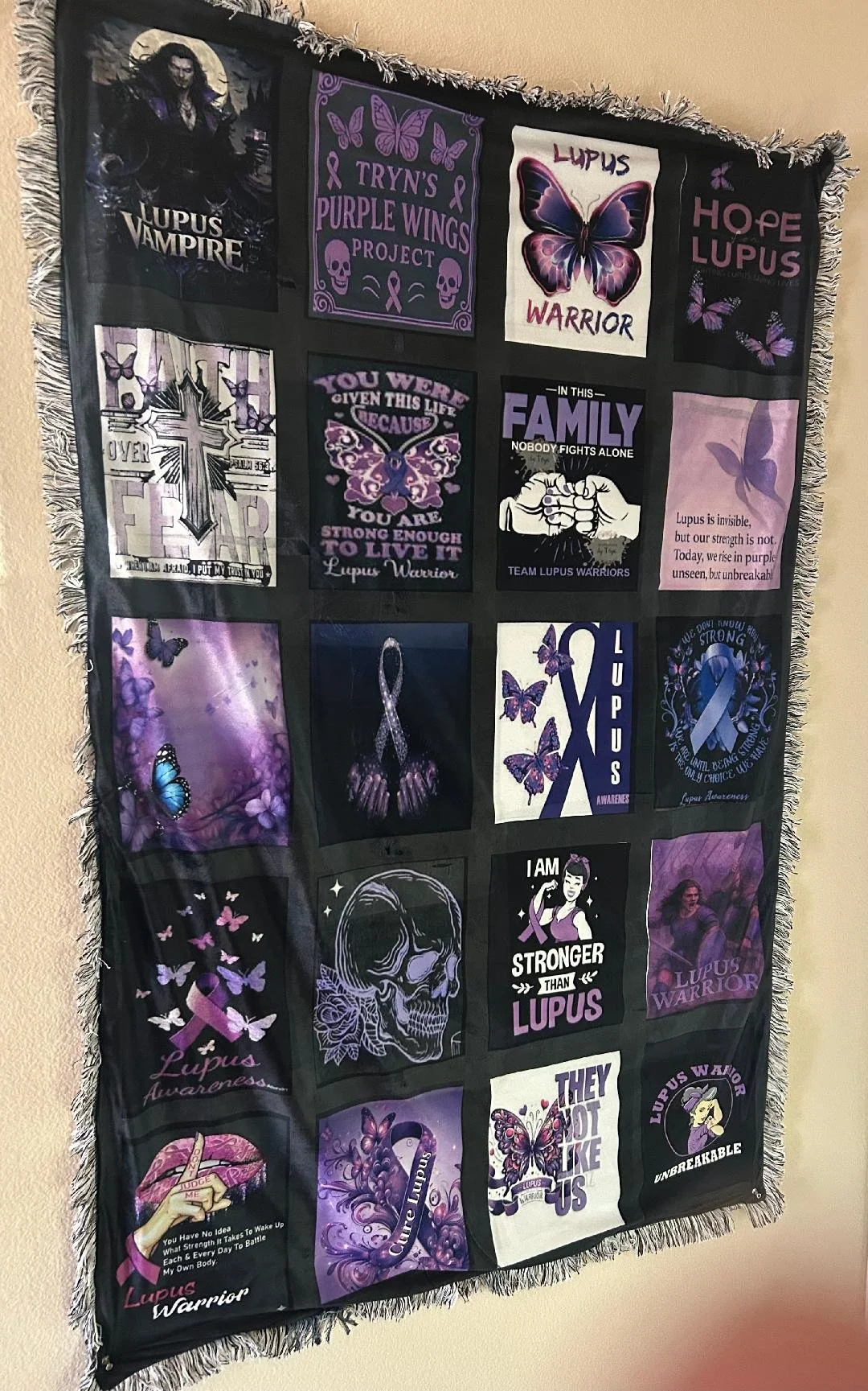Lupus Love Blanket