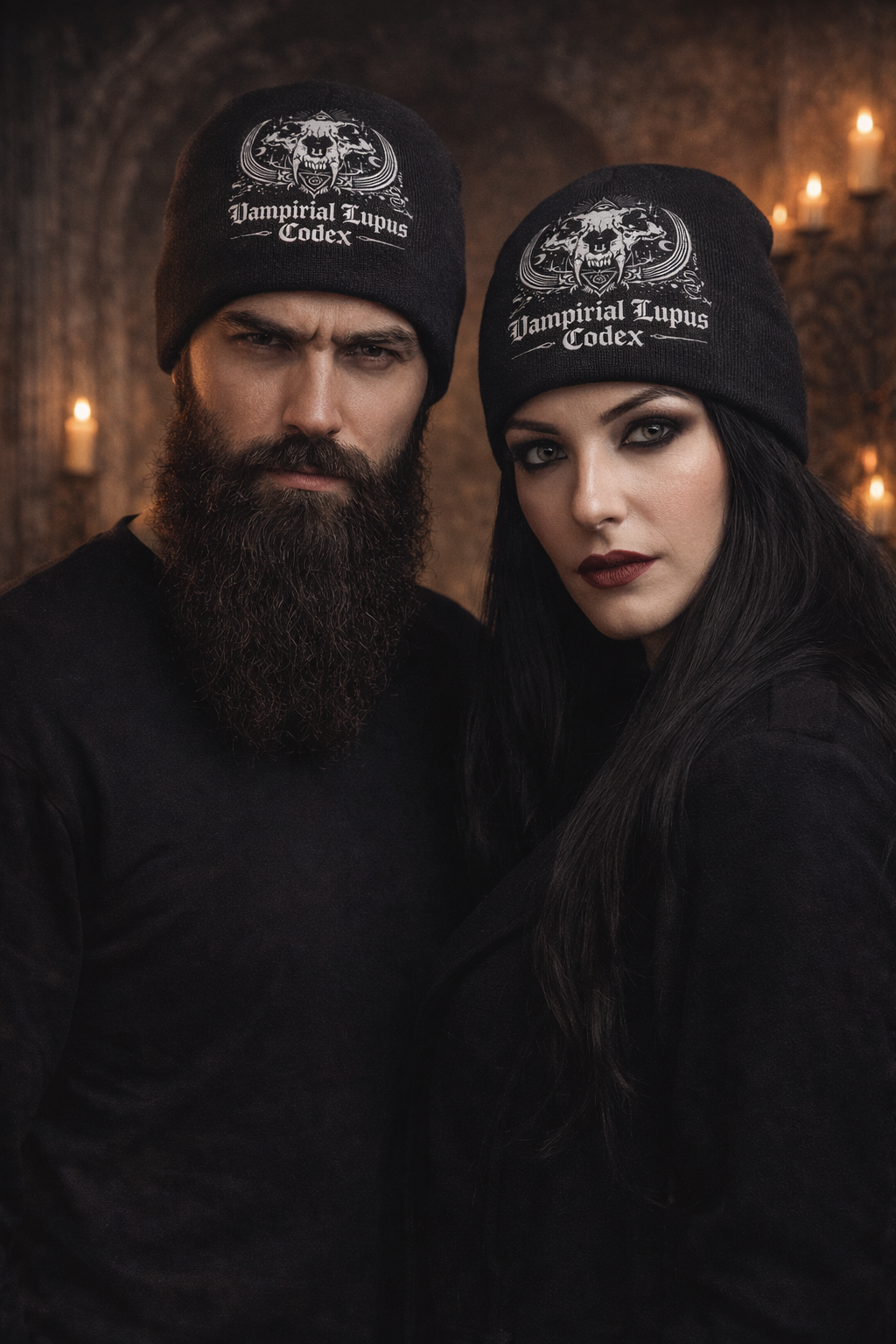 Vampirial Lupus Codex Skullie Cap