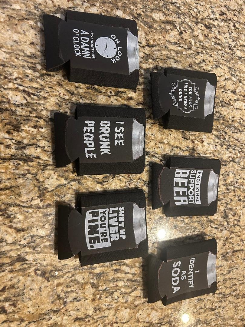 Custom Beer Koozie Set