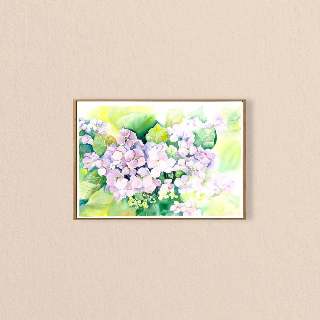 Soft Violet Bloom