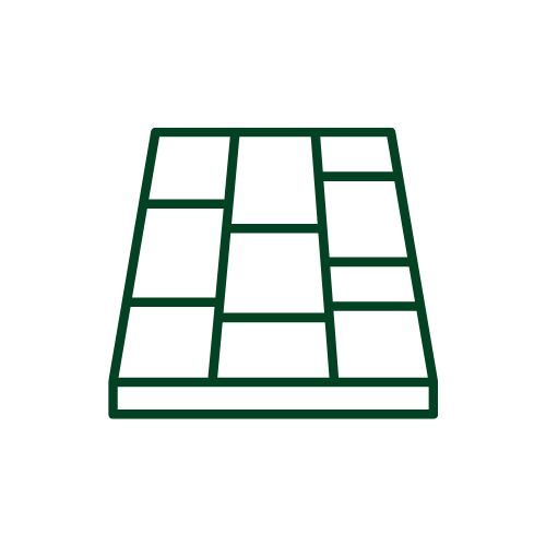 An illustration of a table tennis paddles and ball.