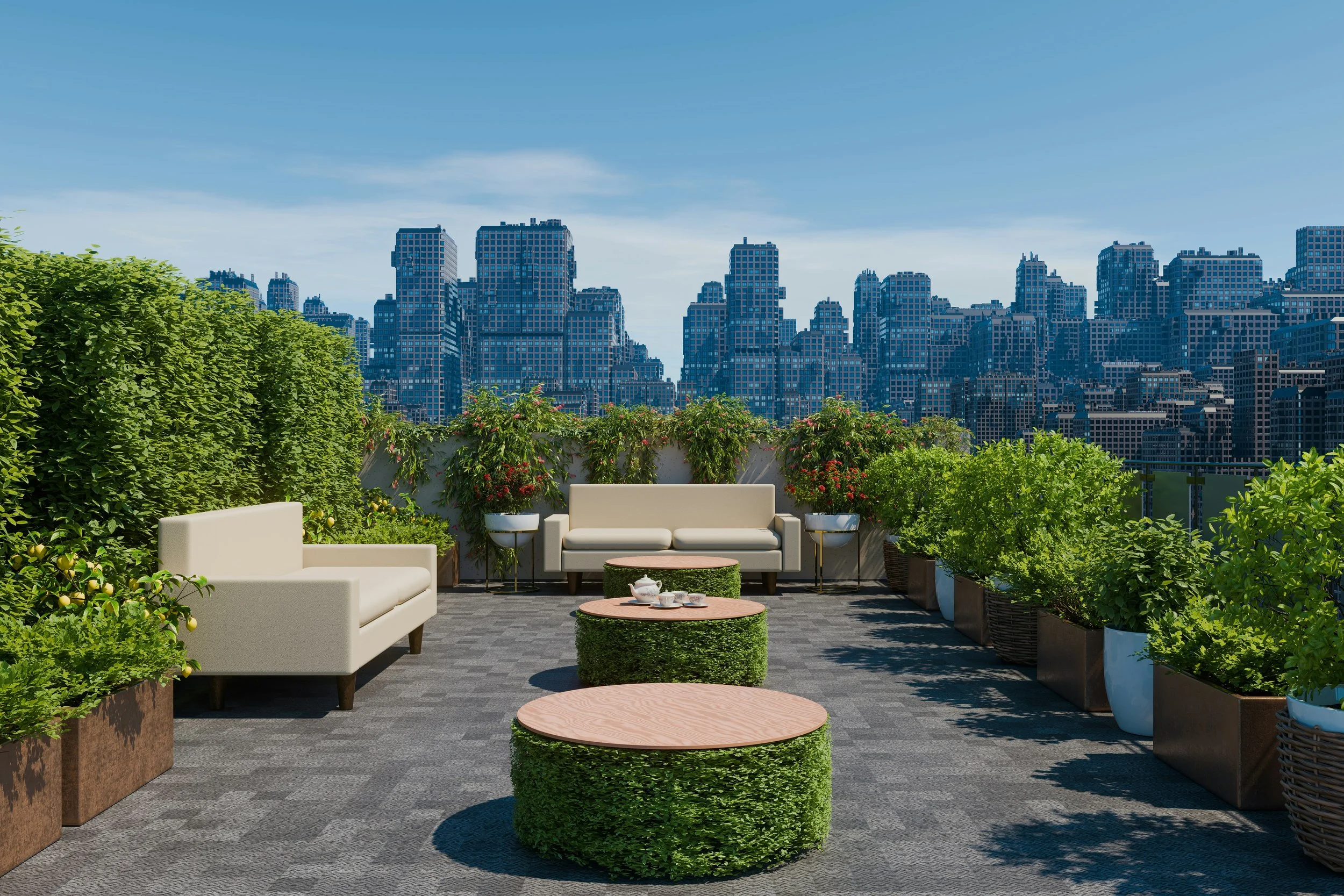 GREEN ROOFS– INTEGRATING BLUE AND GRAY INTO GREEN