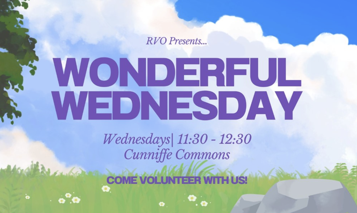 Volunteer Op. - Wonderful Wednesday