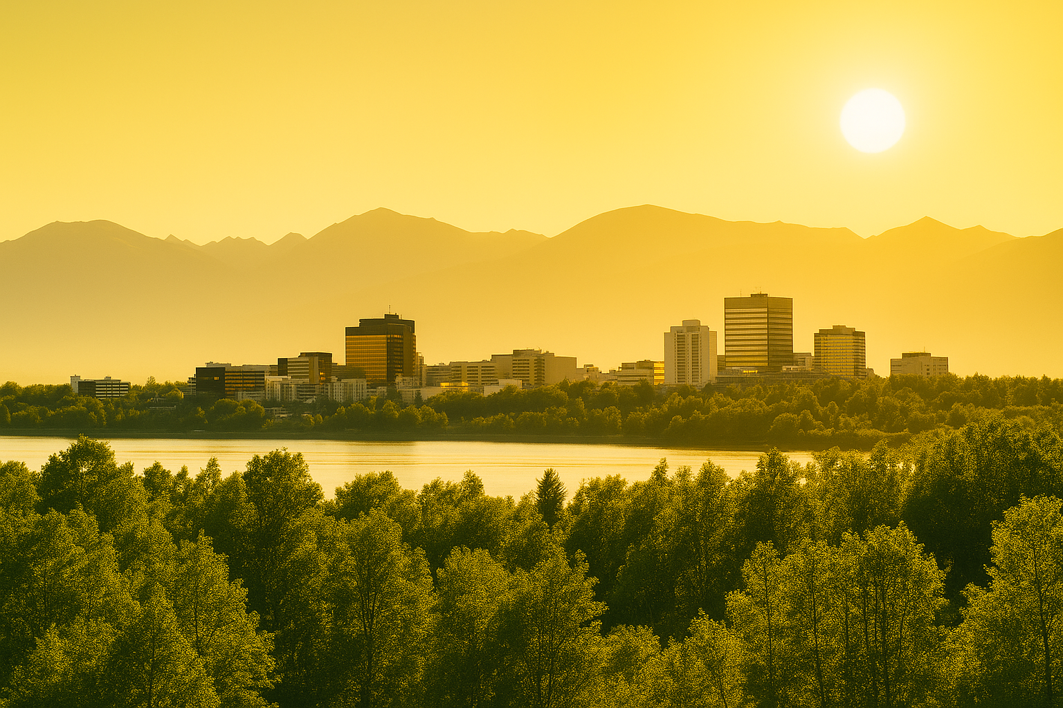 downtown viewed from kincaid