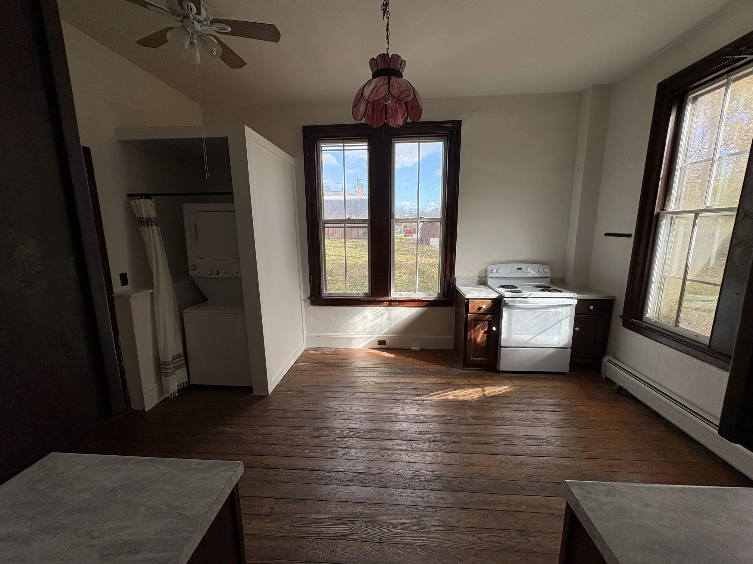 Kitchen, facing East