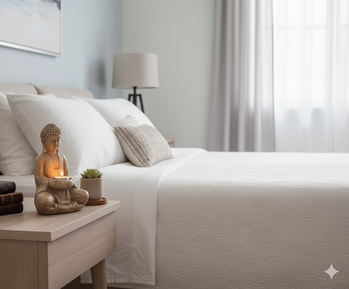 buddha tealight in bedroom.png