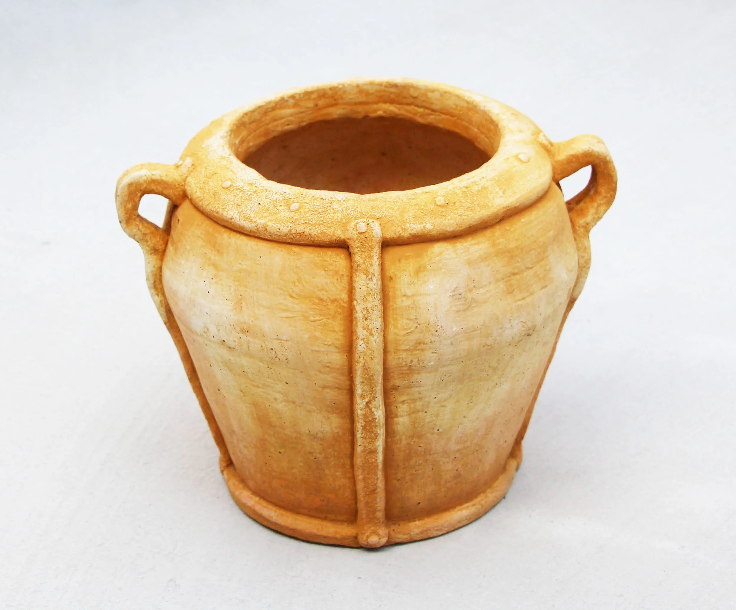 rustic stone large pot