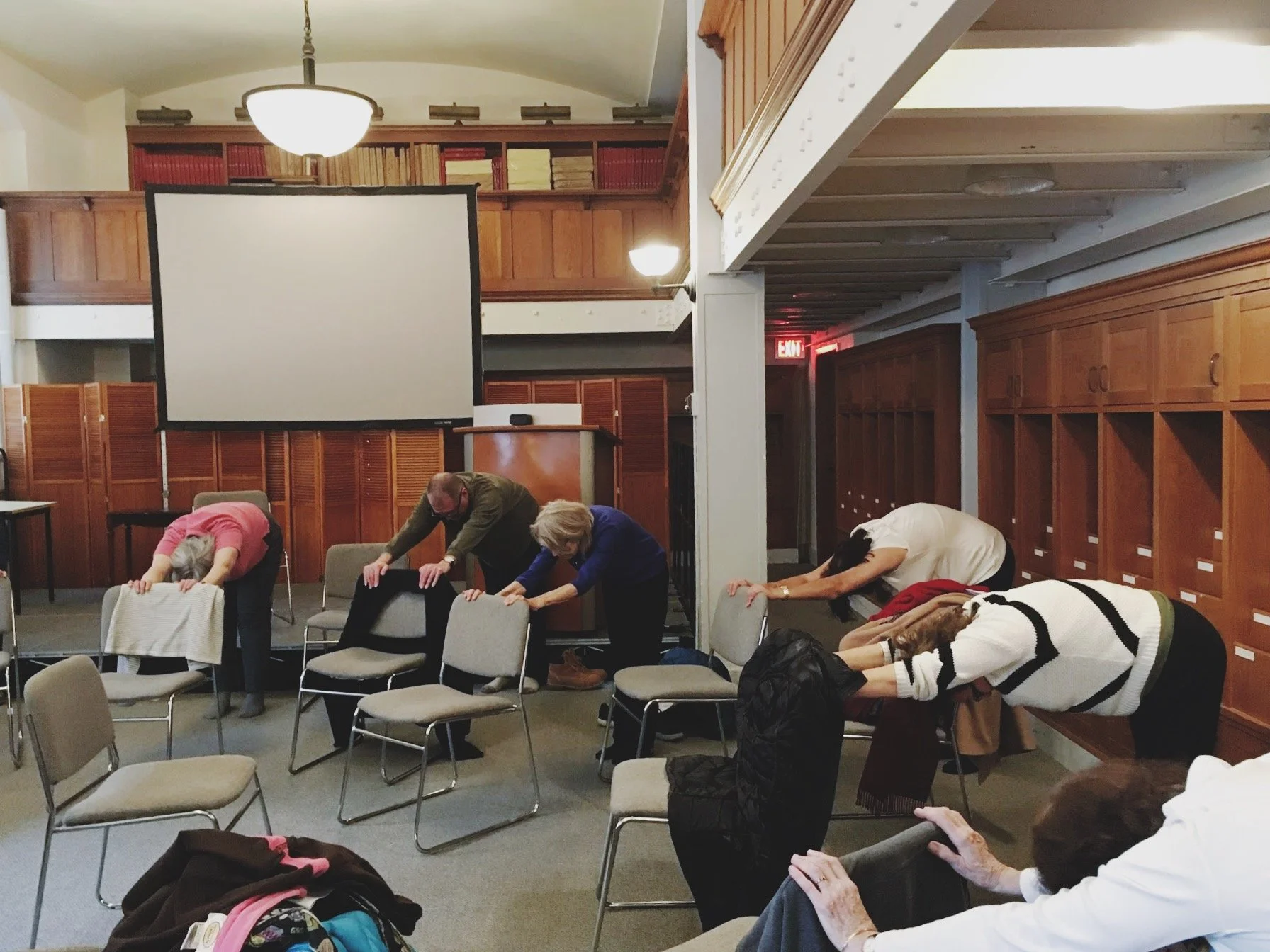 YogaHub & Boston Public Library West End: Seniors’ Chair Yoga