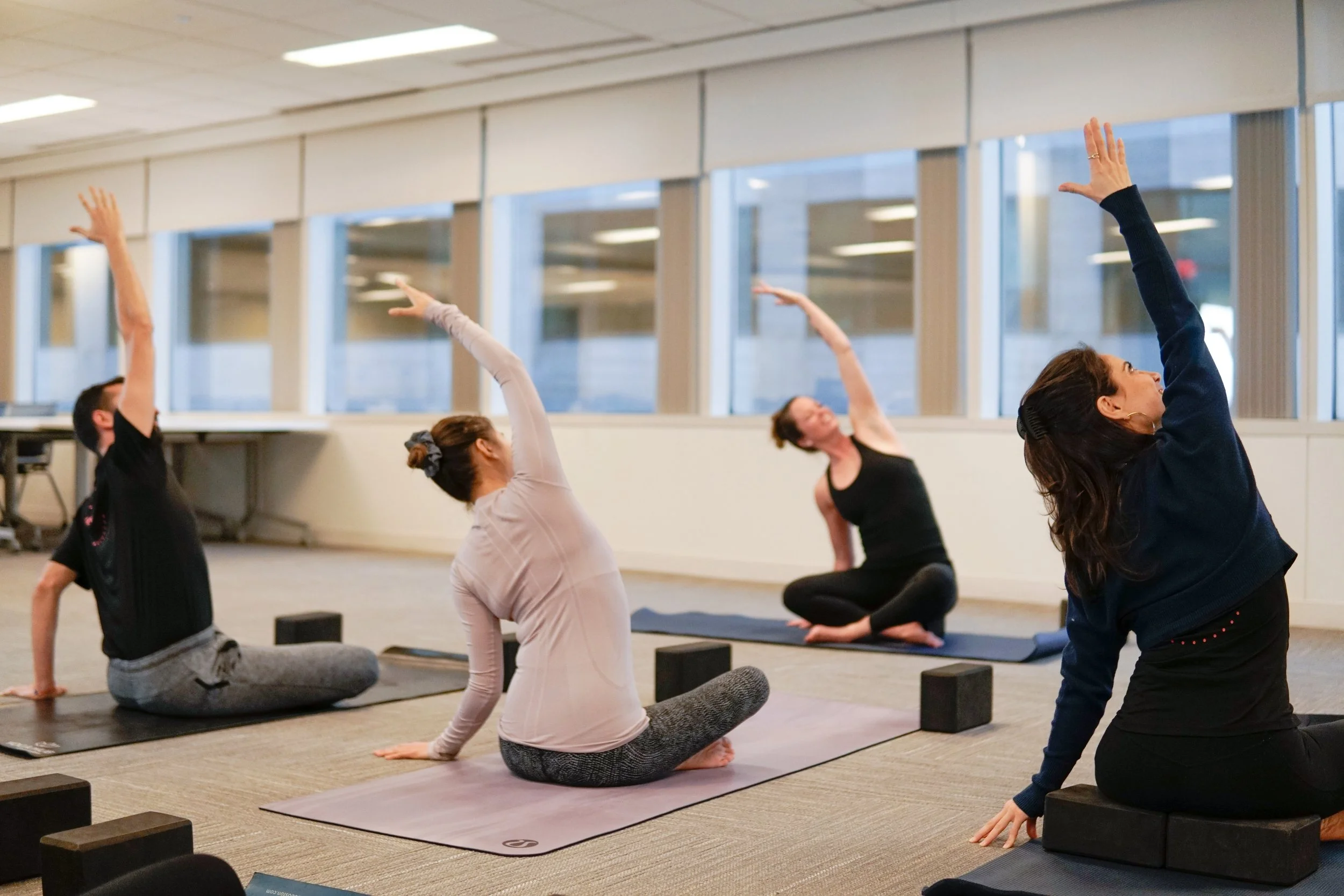 Bringing Morning Wellness to a Boston Conference