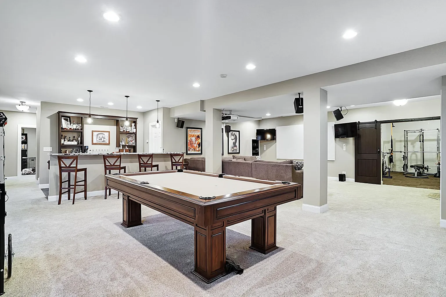 Basement finishing and remodels