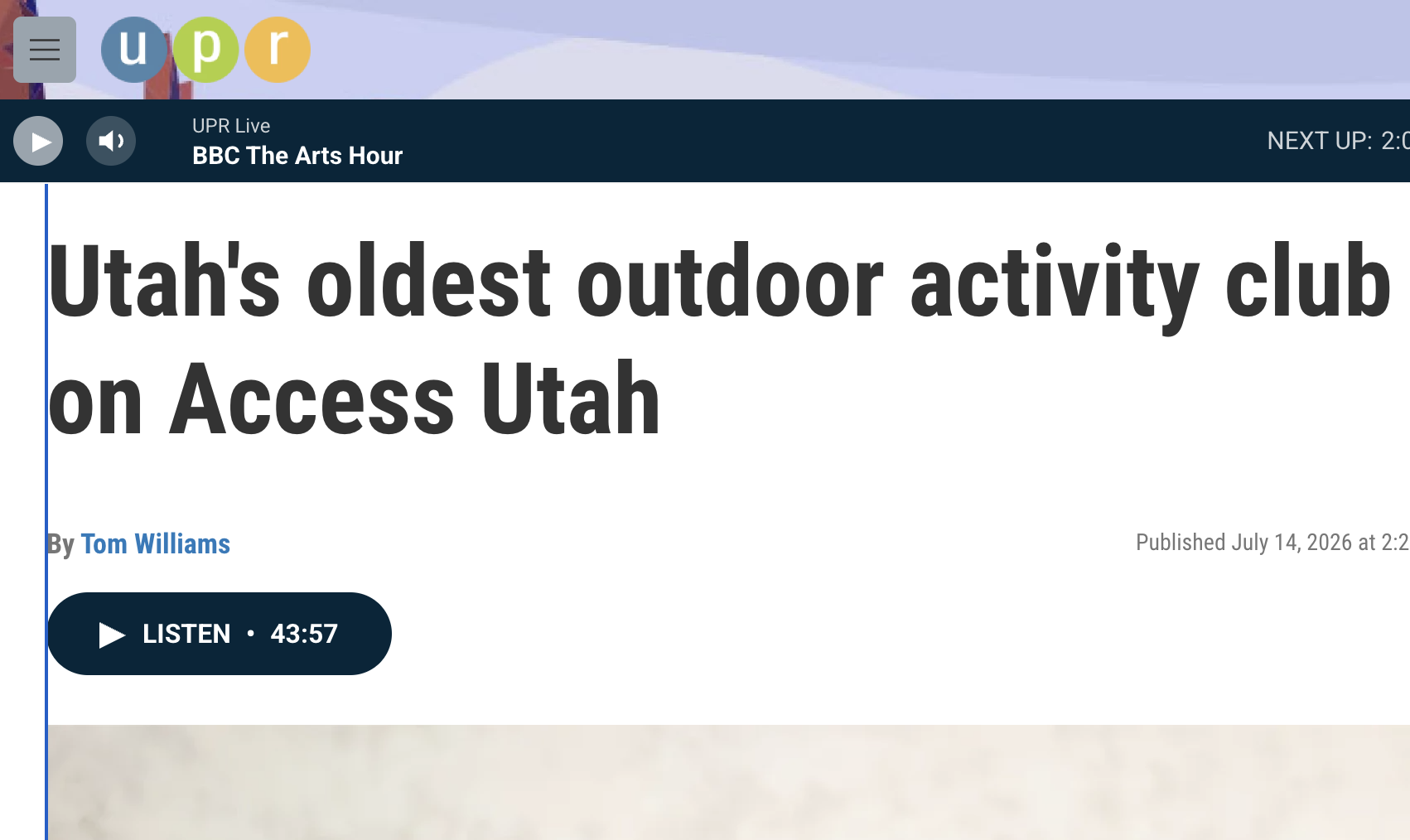 Utah Public Radio