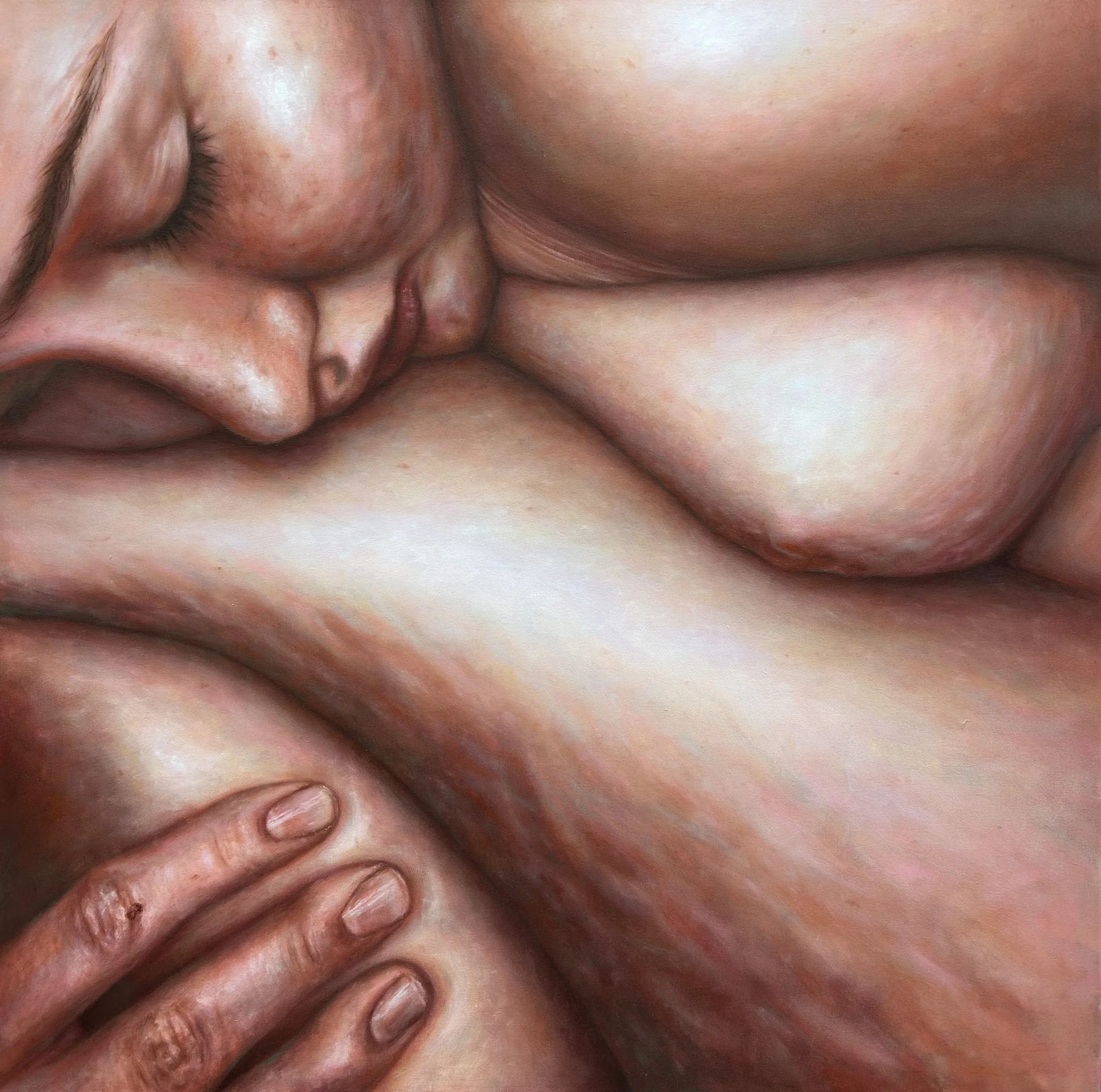 "Untitled", oil on canvas, 48x48in, 2026