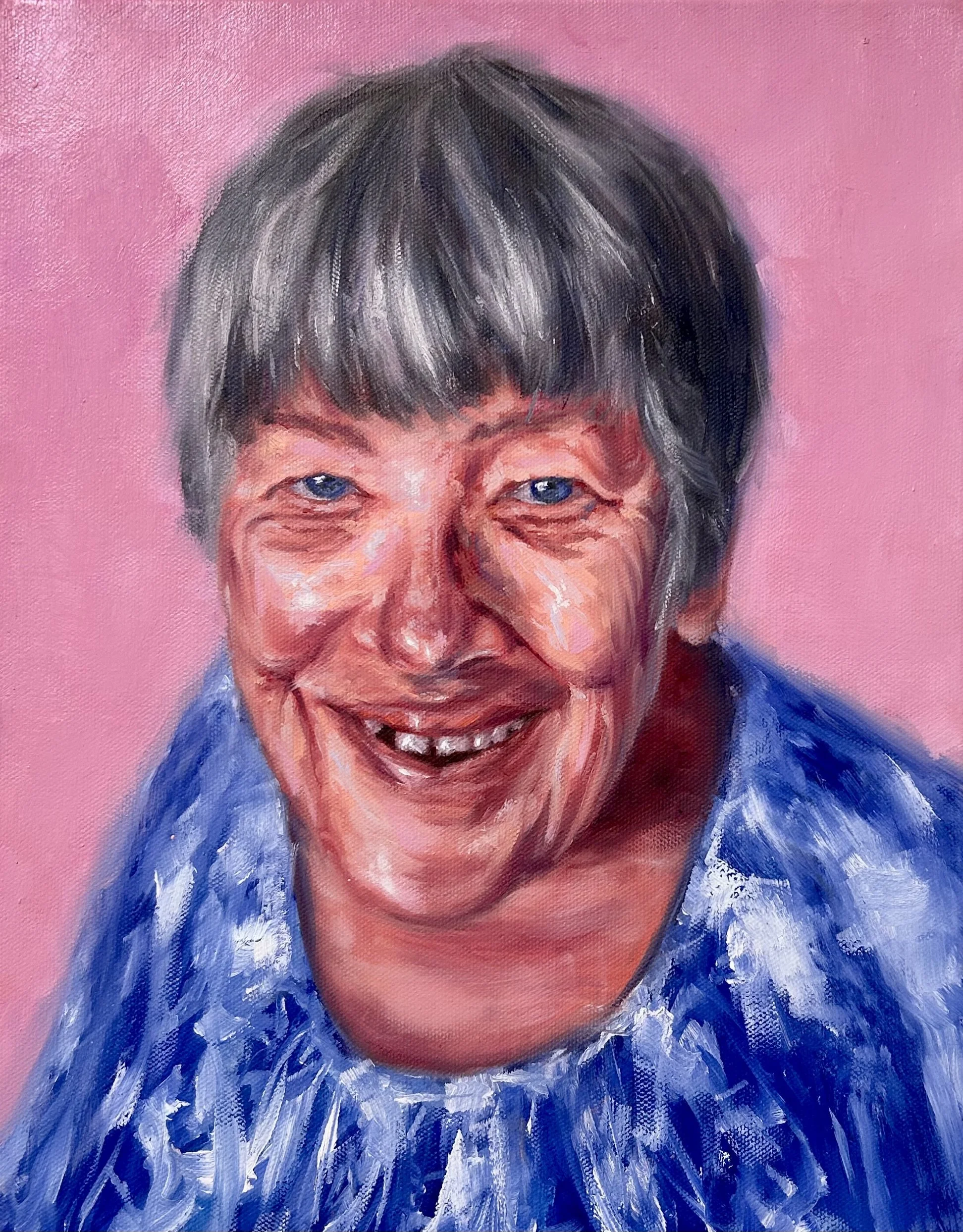 "Portrait of Mamaw" oil on canvas, 11x14in, 2025