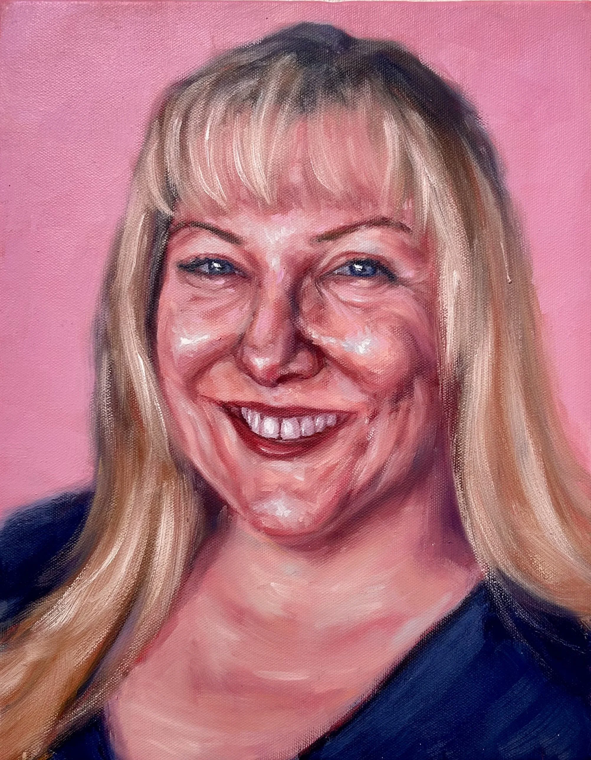 "Portrait of Mom" oil on canvas, 11x14in, 2025