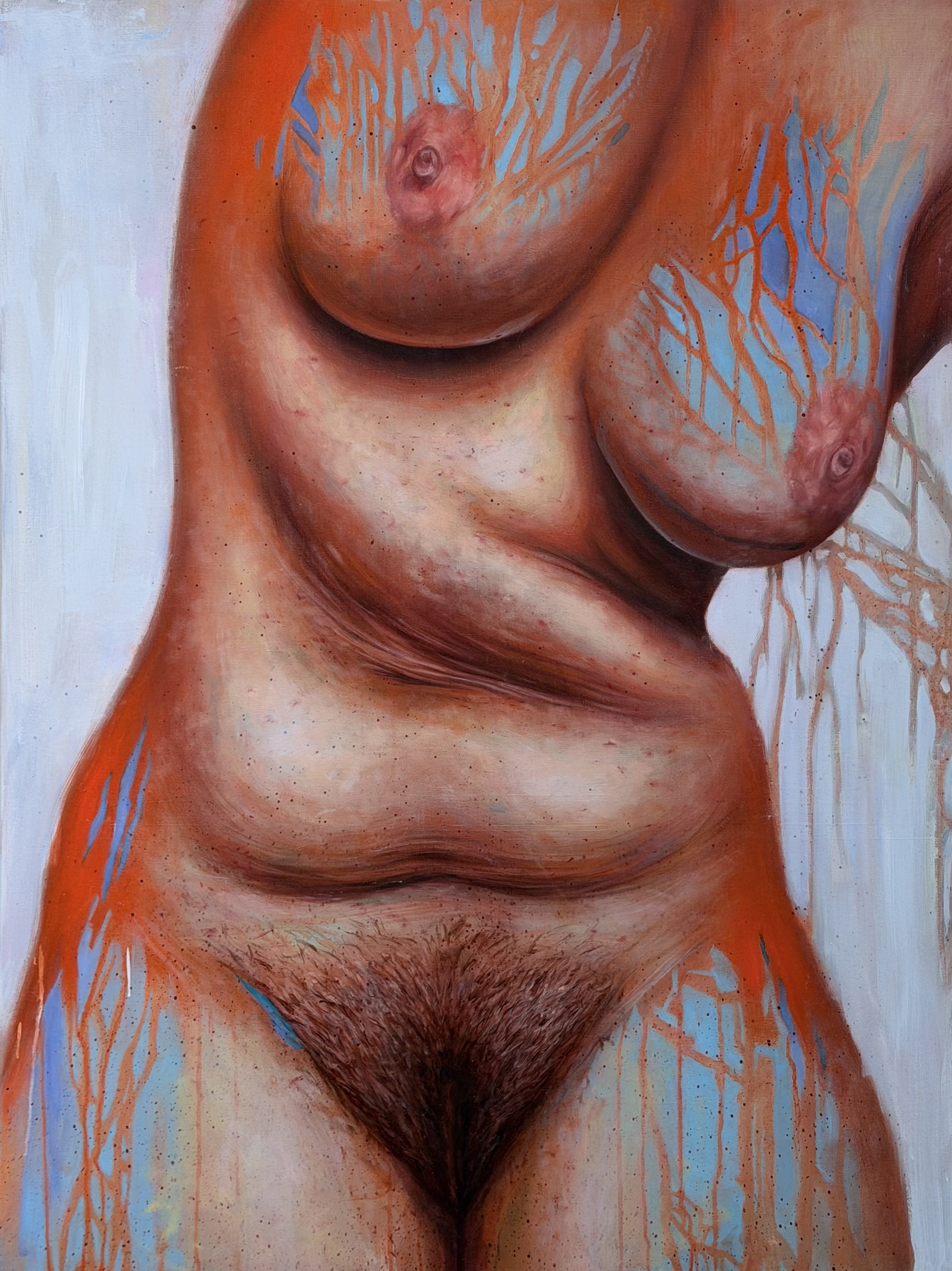 "Venus Torso I" oil on canvas, 30x40in, 2026