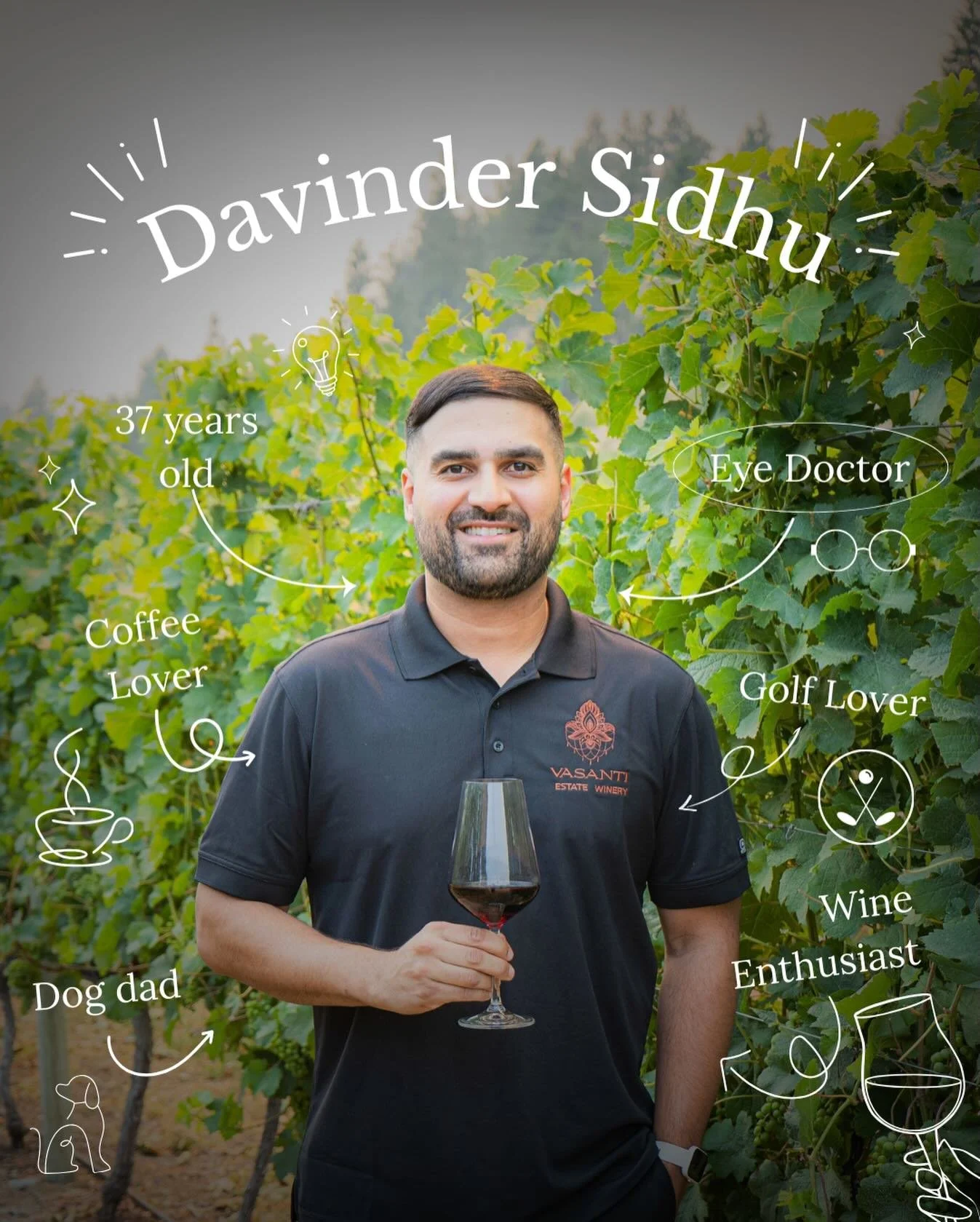 Hey 👋 I&rsquo;m seeing lots of new faces around here, so welcome!

I&rsquo;m Dr. Davinder Sidhu &mdash; optometrist, biochemist, entrepreneur, and lifelong Okanagan kid living in the Lower Mainland of BC 🇨🇦 

🌱 Born in Penticton, raised in Oliver