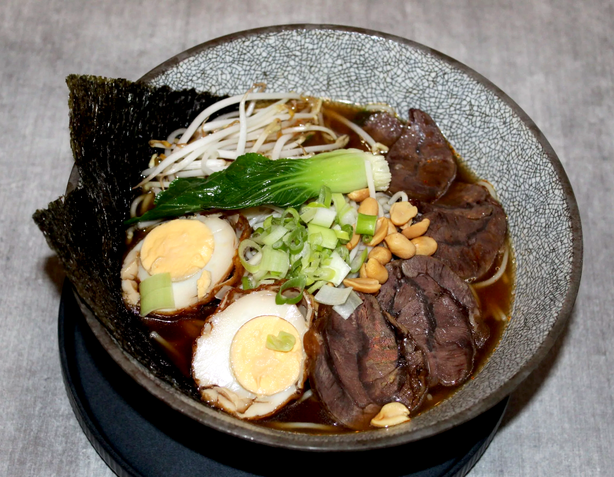 Ramen Beef Soup