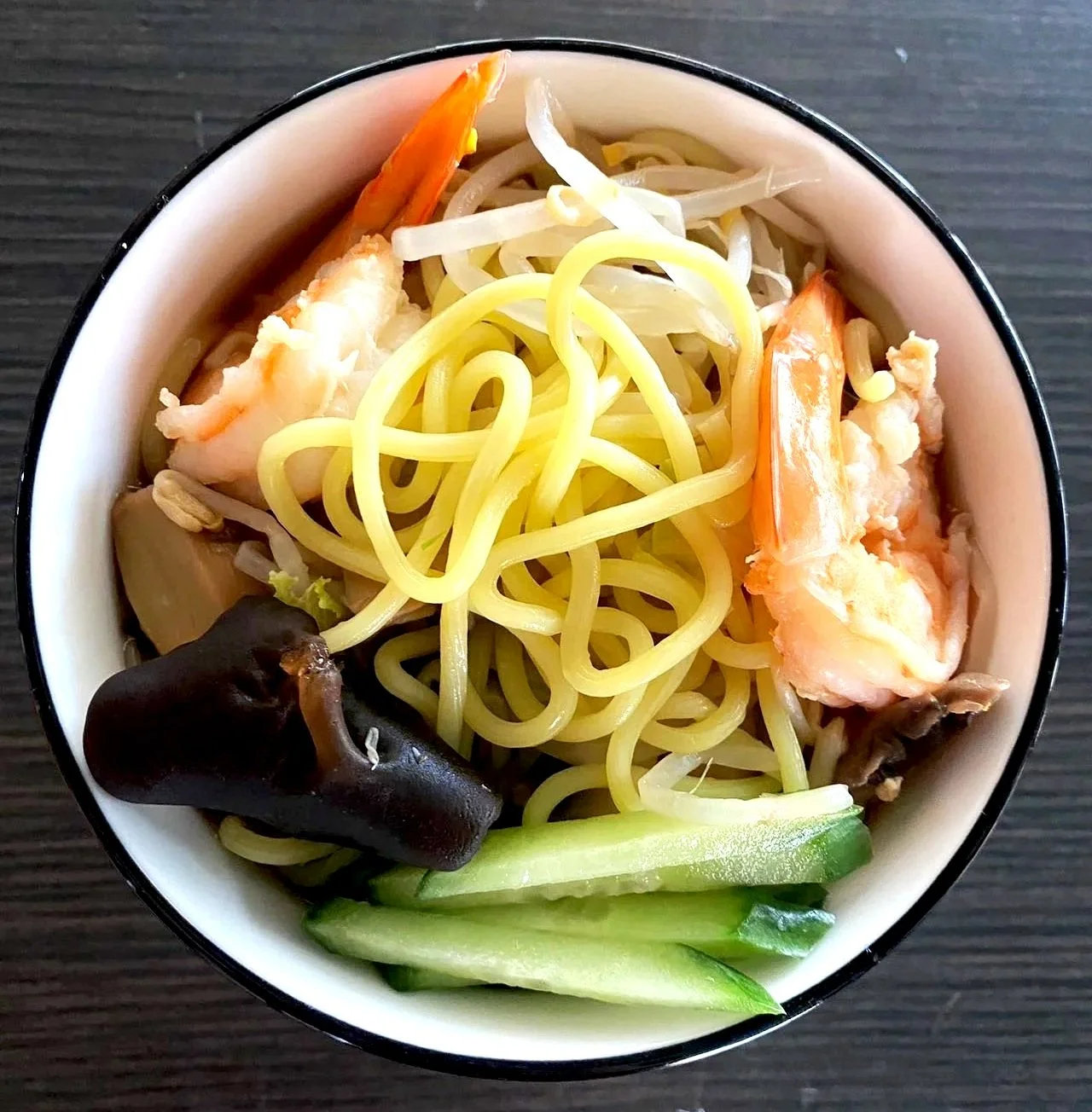 Japanese Ramen Shrimp Noodles