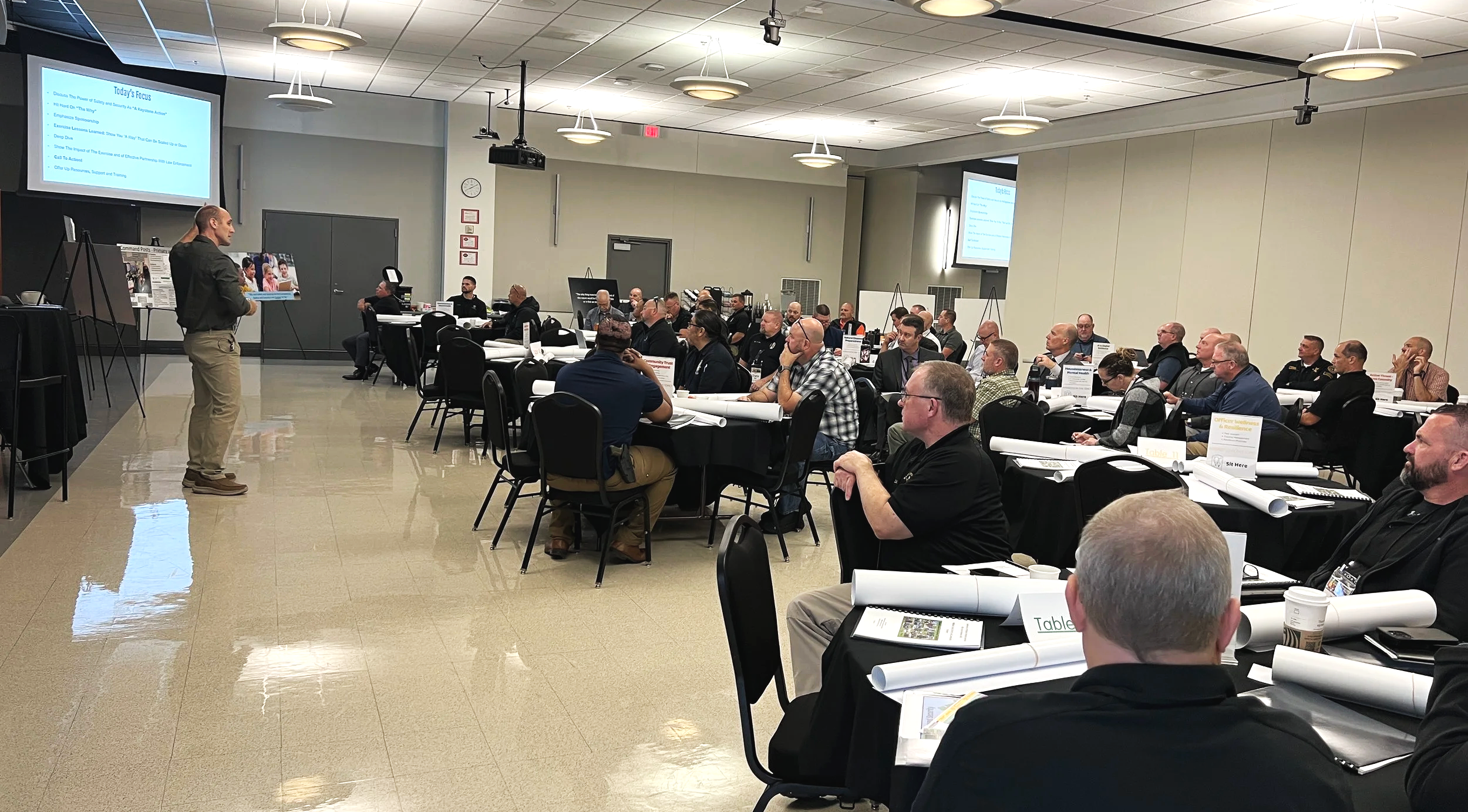 keynote security speaker chief of police