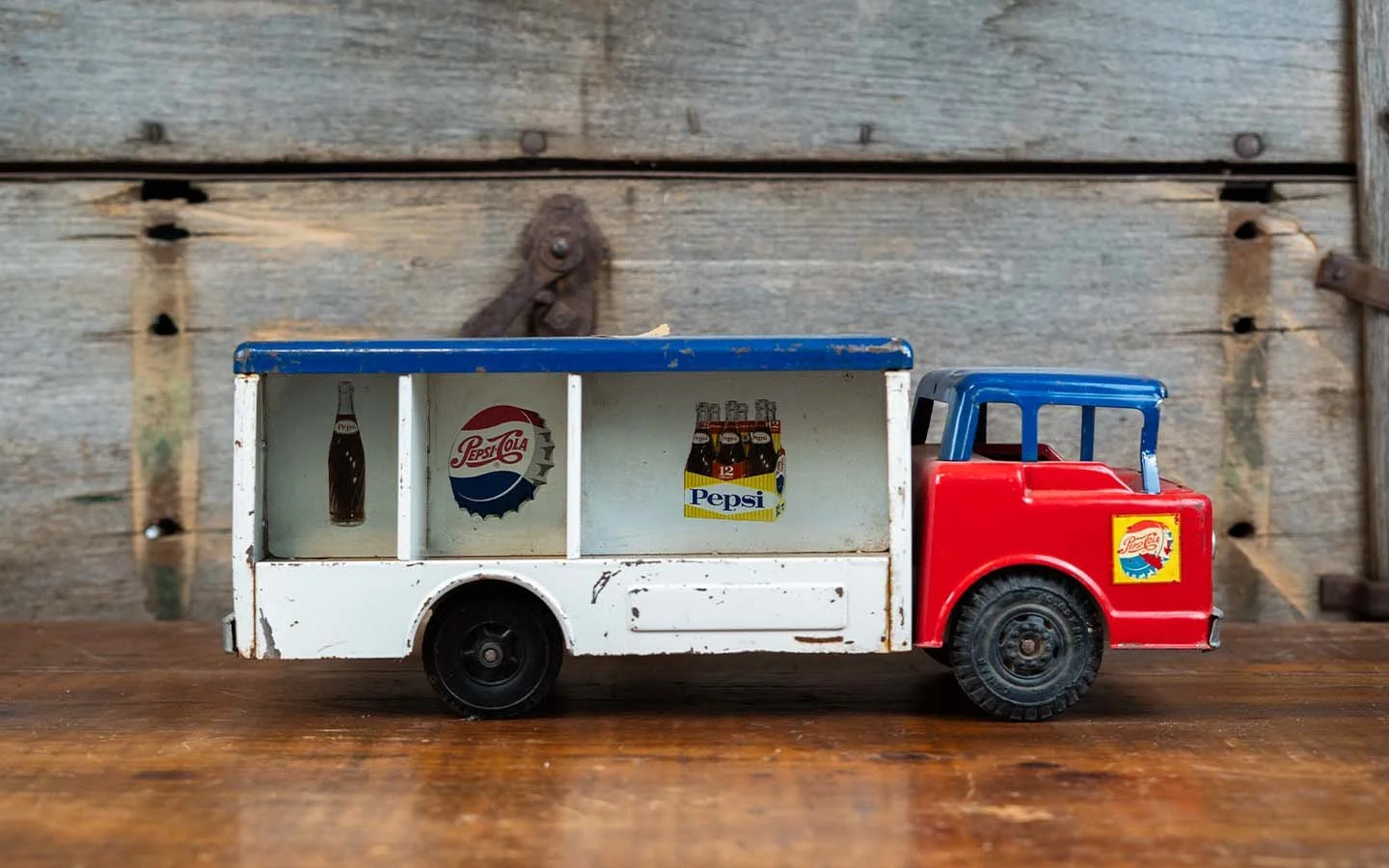 Vintage Pepsi Truck Tin Toy