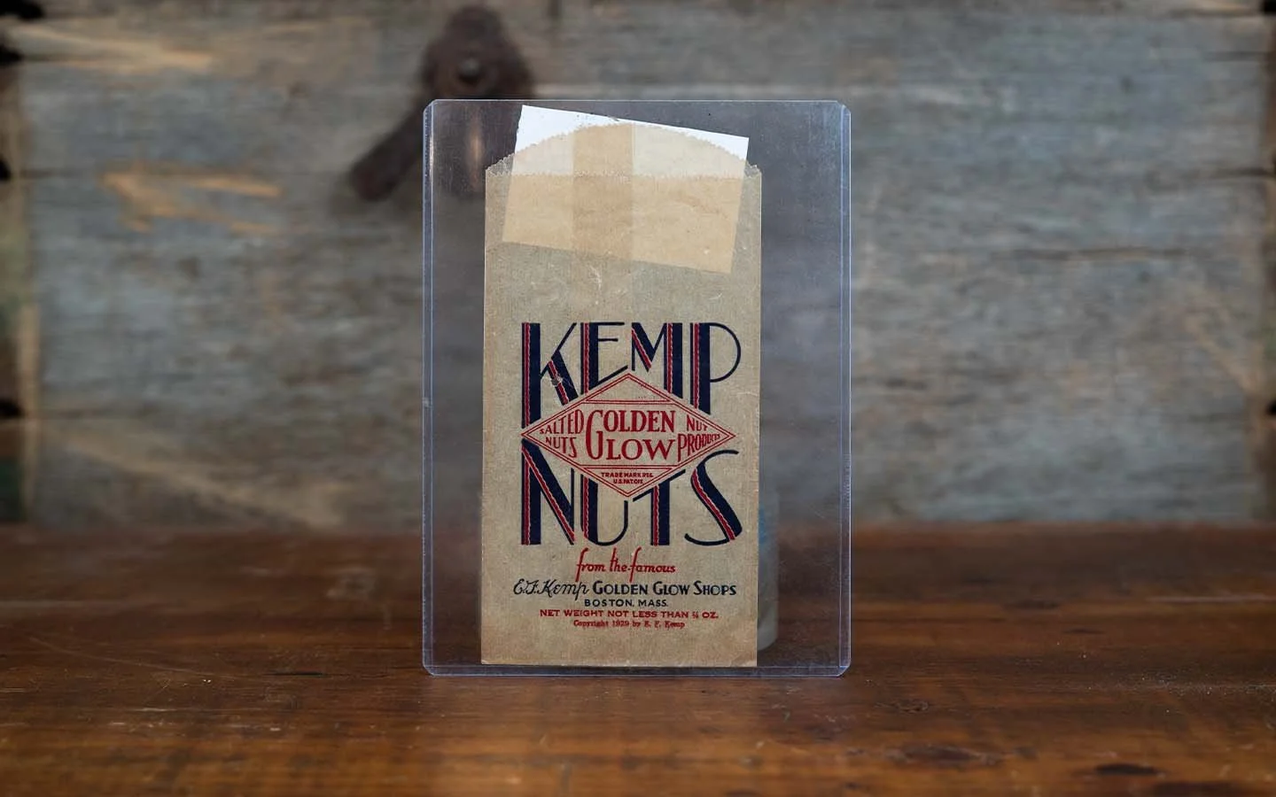 Vintage Label - Kemp Nuts