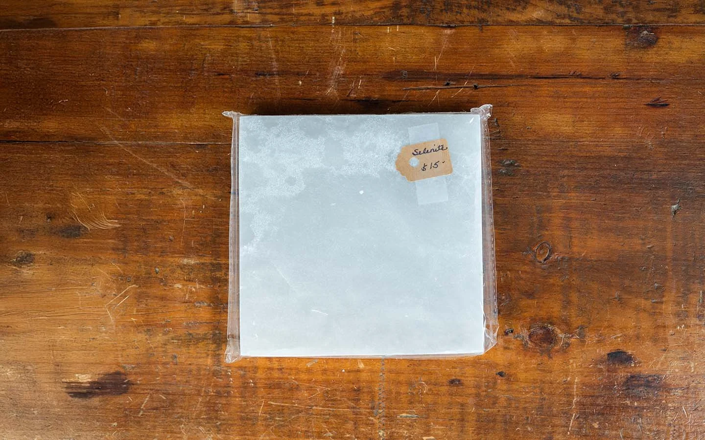 Selenite Square Block