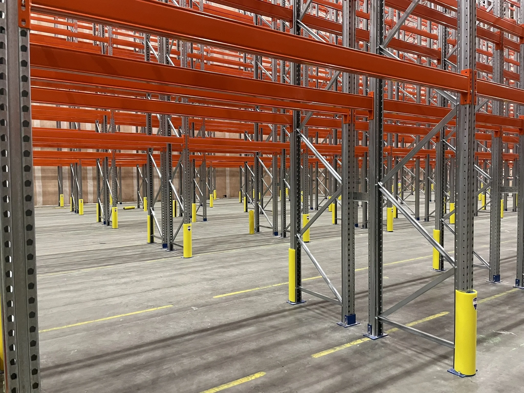 Pallet Racking Leg Protection | Upright Column Guards & Rack Armour ...