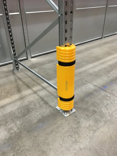 Pallet Racking Leg Protection | Upright Column Guards & Rack Armour ...