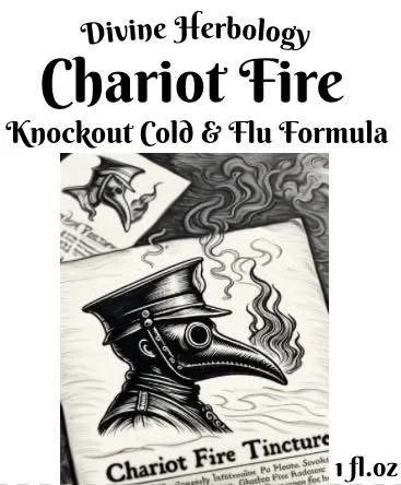 Chariot Fire”  Cold & Flu Knockout Tincture Fire”